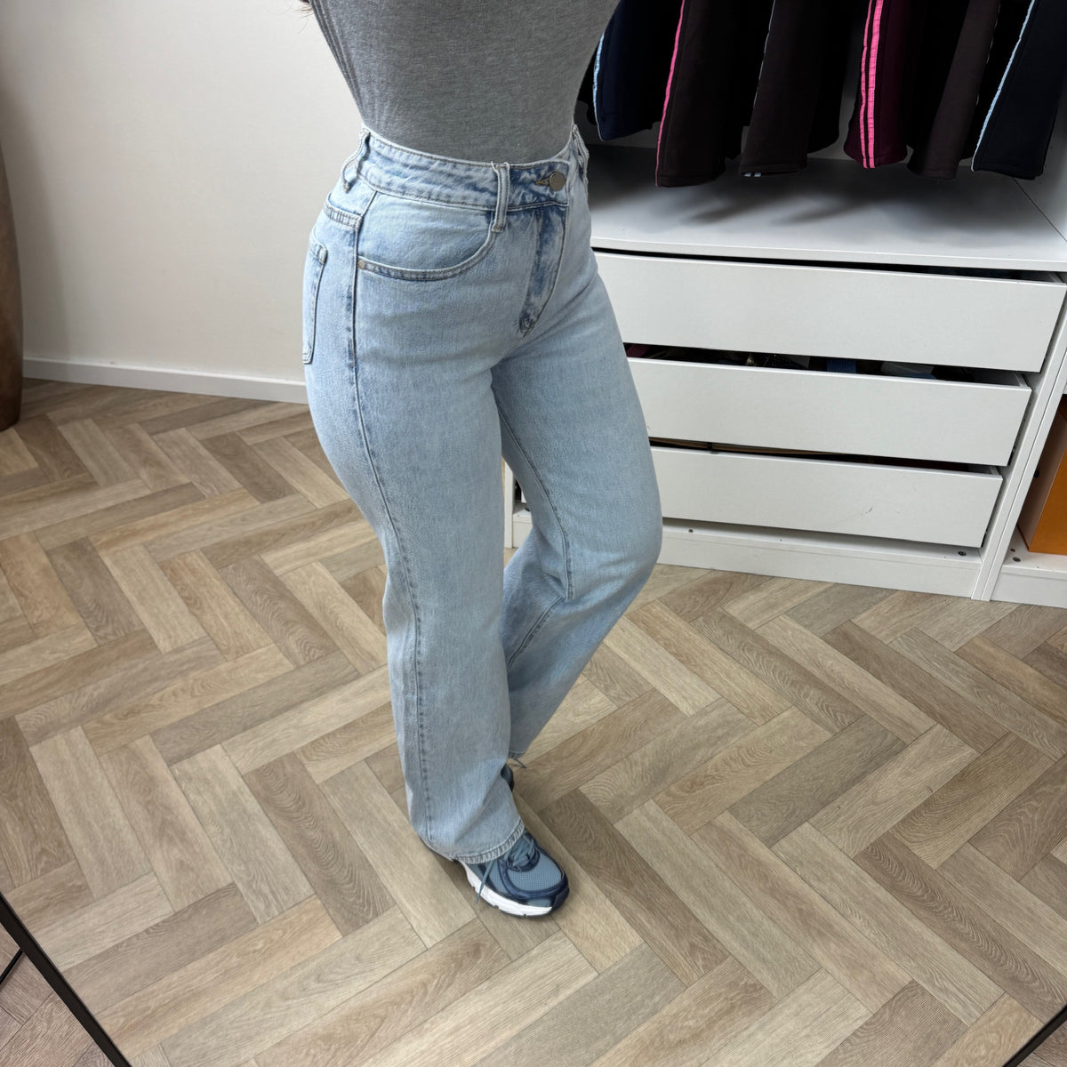 Jeans Straight Light Denim G-smack