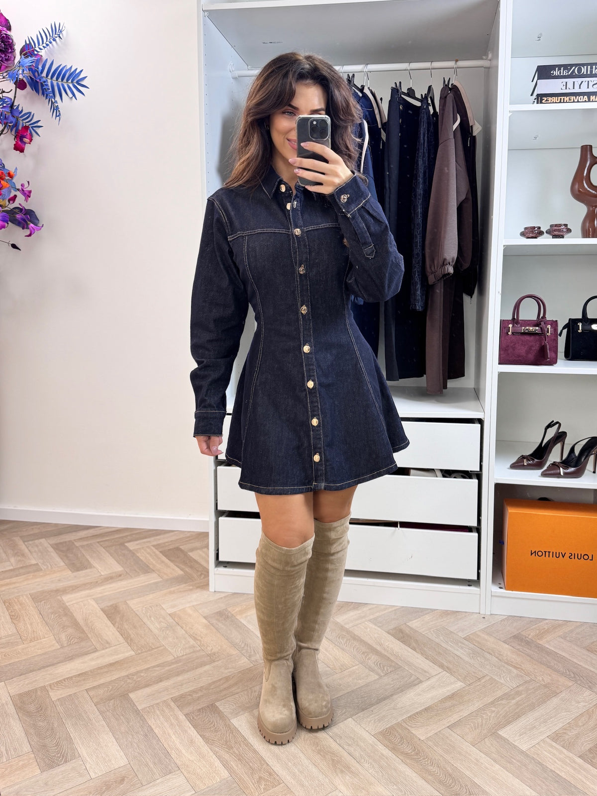 Denim Dress Marie Denim MG-1377
