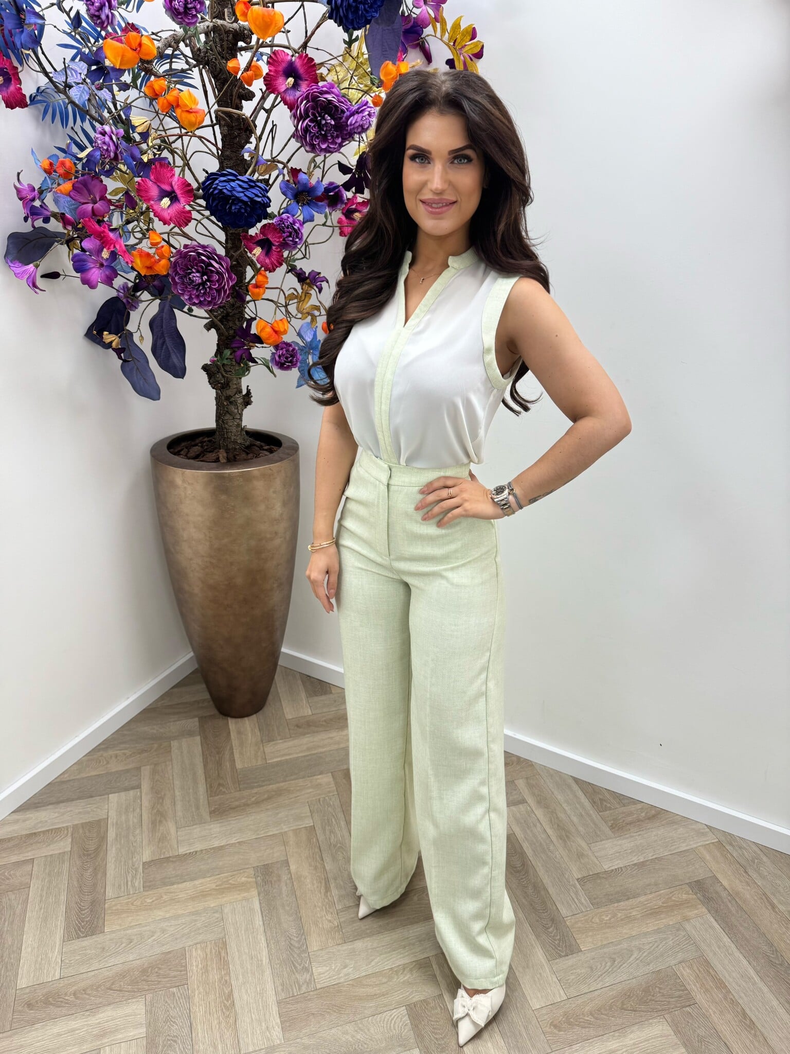 Luxe top Donna H751 Mint