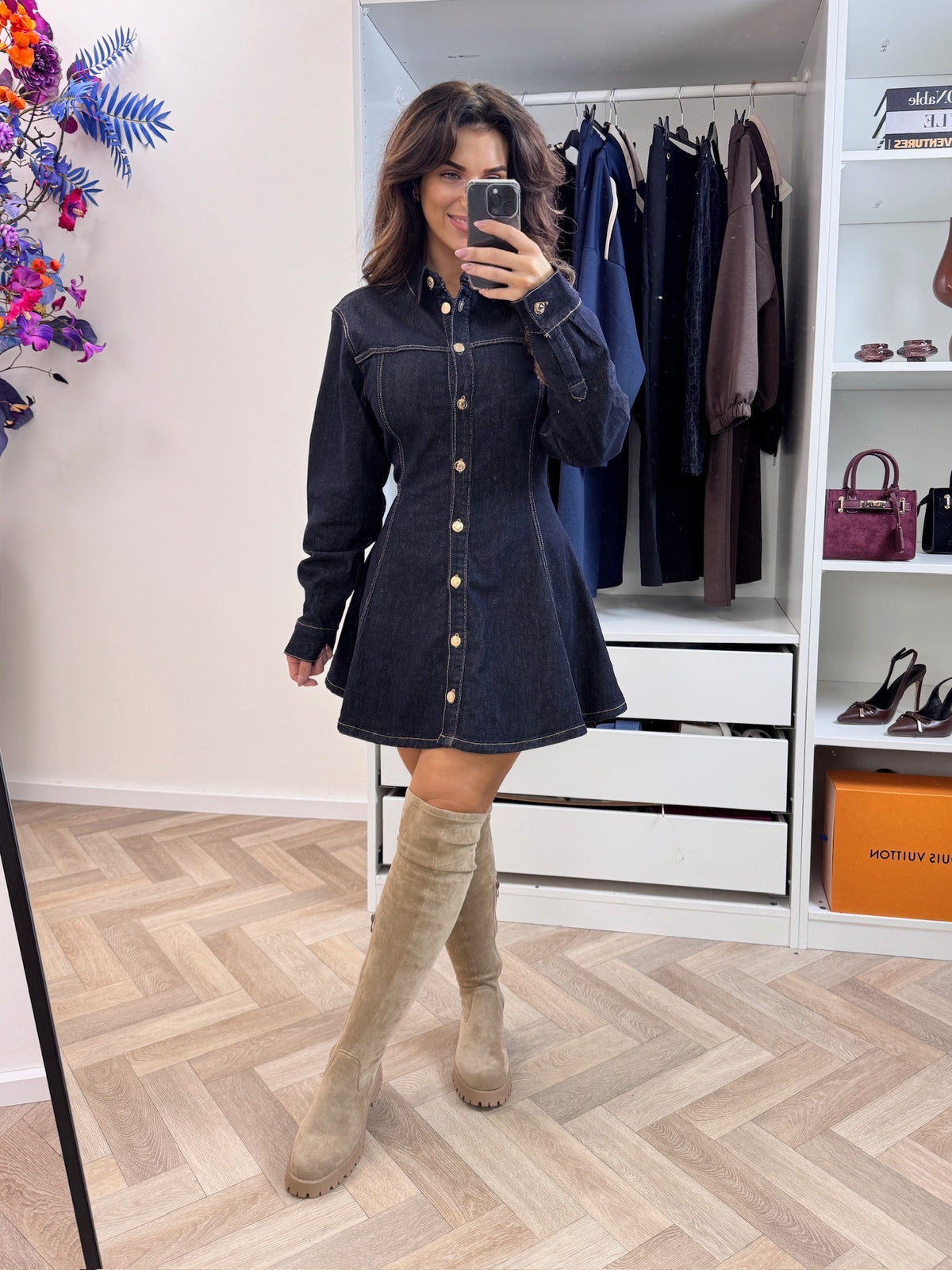 Denim Dress Marie Denim MG-1377