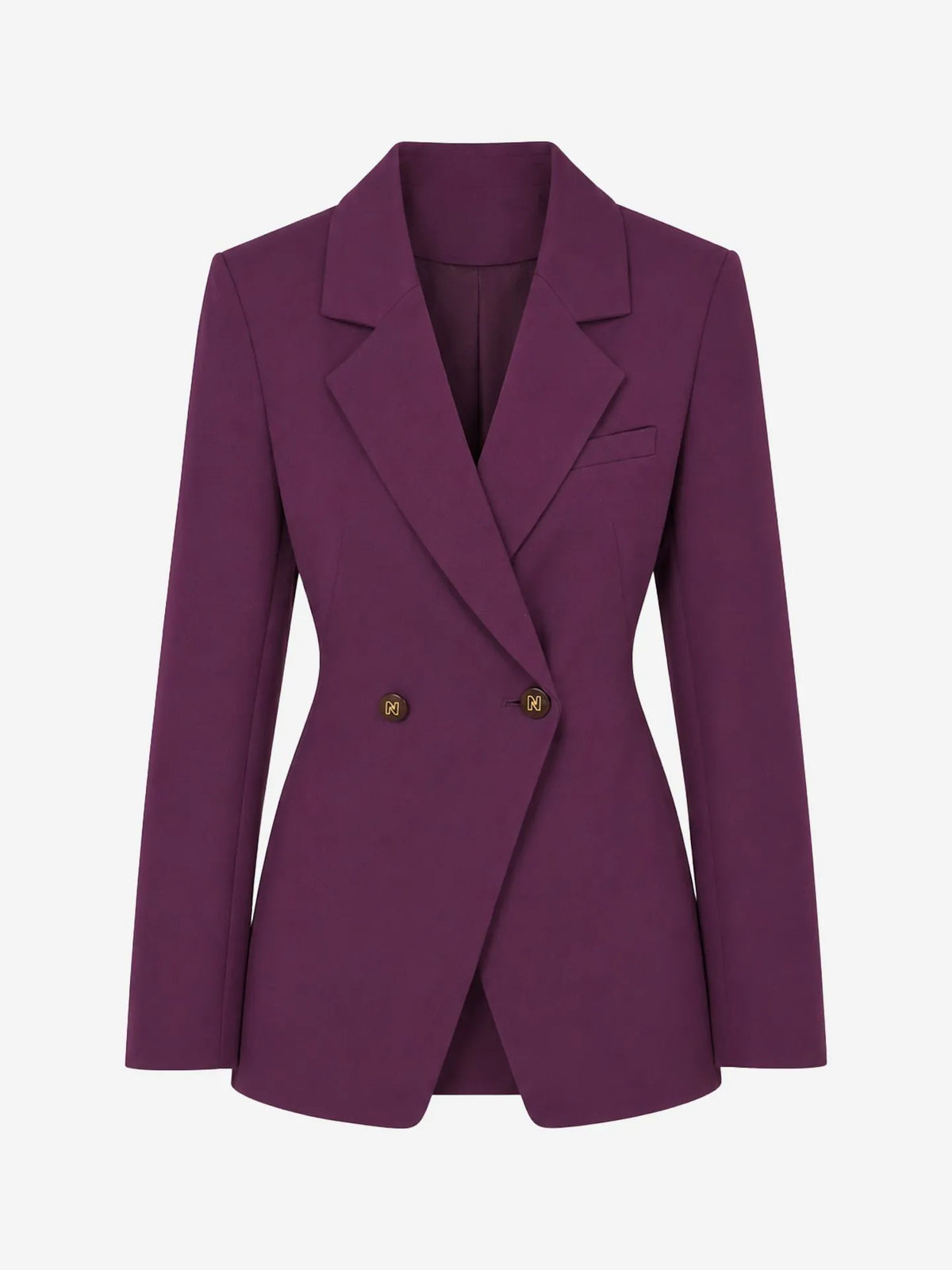 Ashira Blazer Grape Wine Nikkie