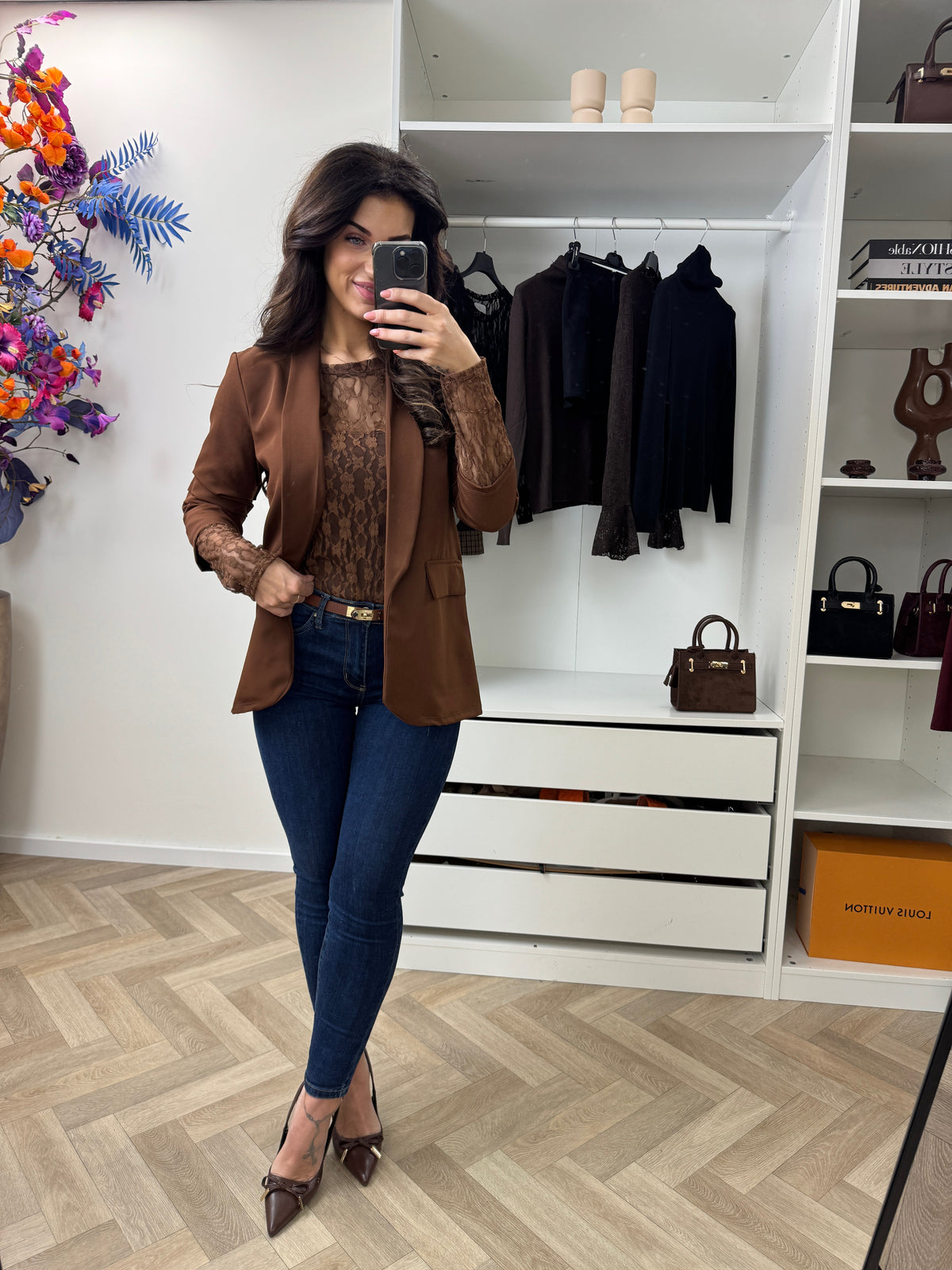 Smock Blazer Sunny Camel
