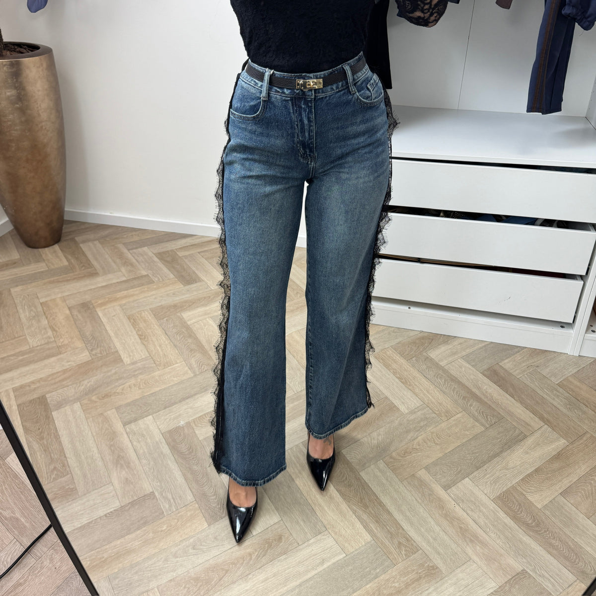 Jeans Lace Denim 2102-2