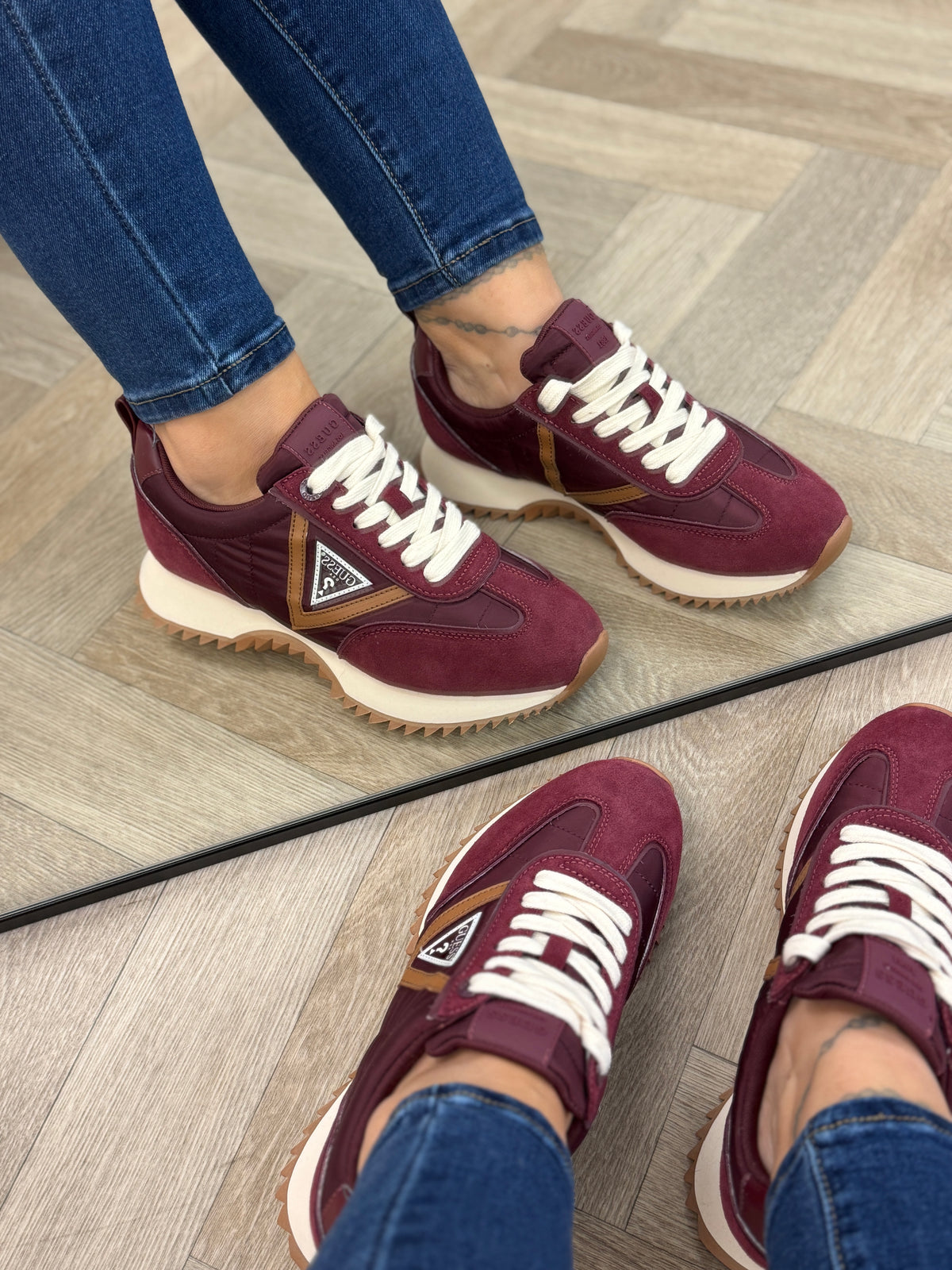 Sneakers Bail2 Wine Guess 1435