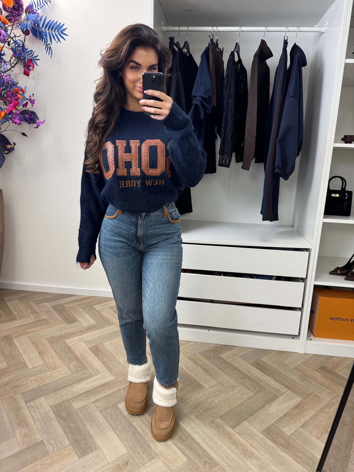 Trui Soho Navy 388176