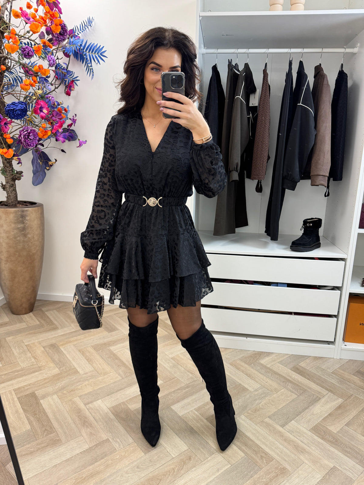 Dress Clarissa Black Guess 1470