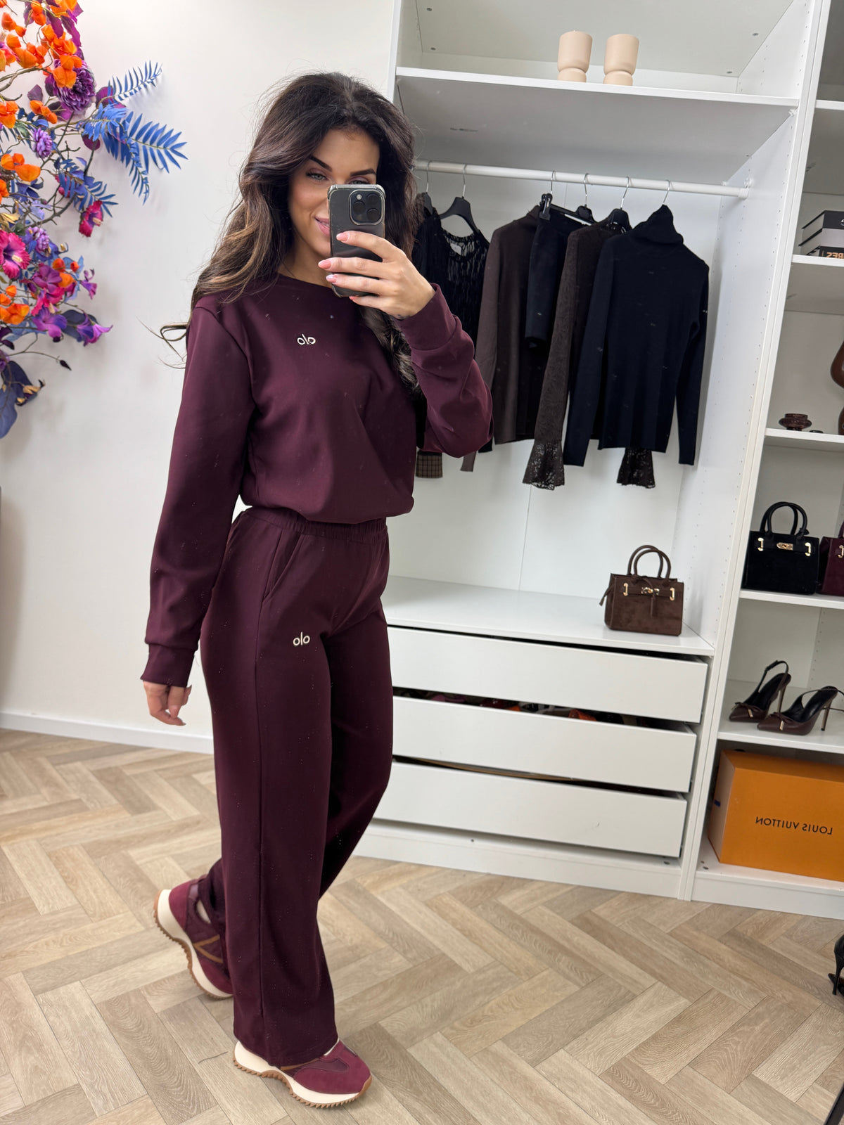 Joggingspak Olo 1028 Bordeaux
