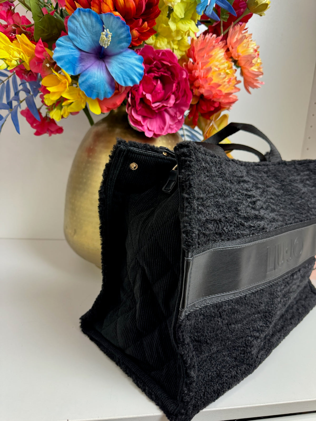 Tote Bag Teddy Big Black Liu Jo 1978