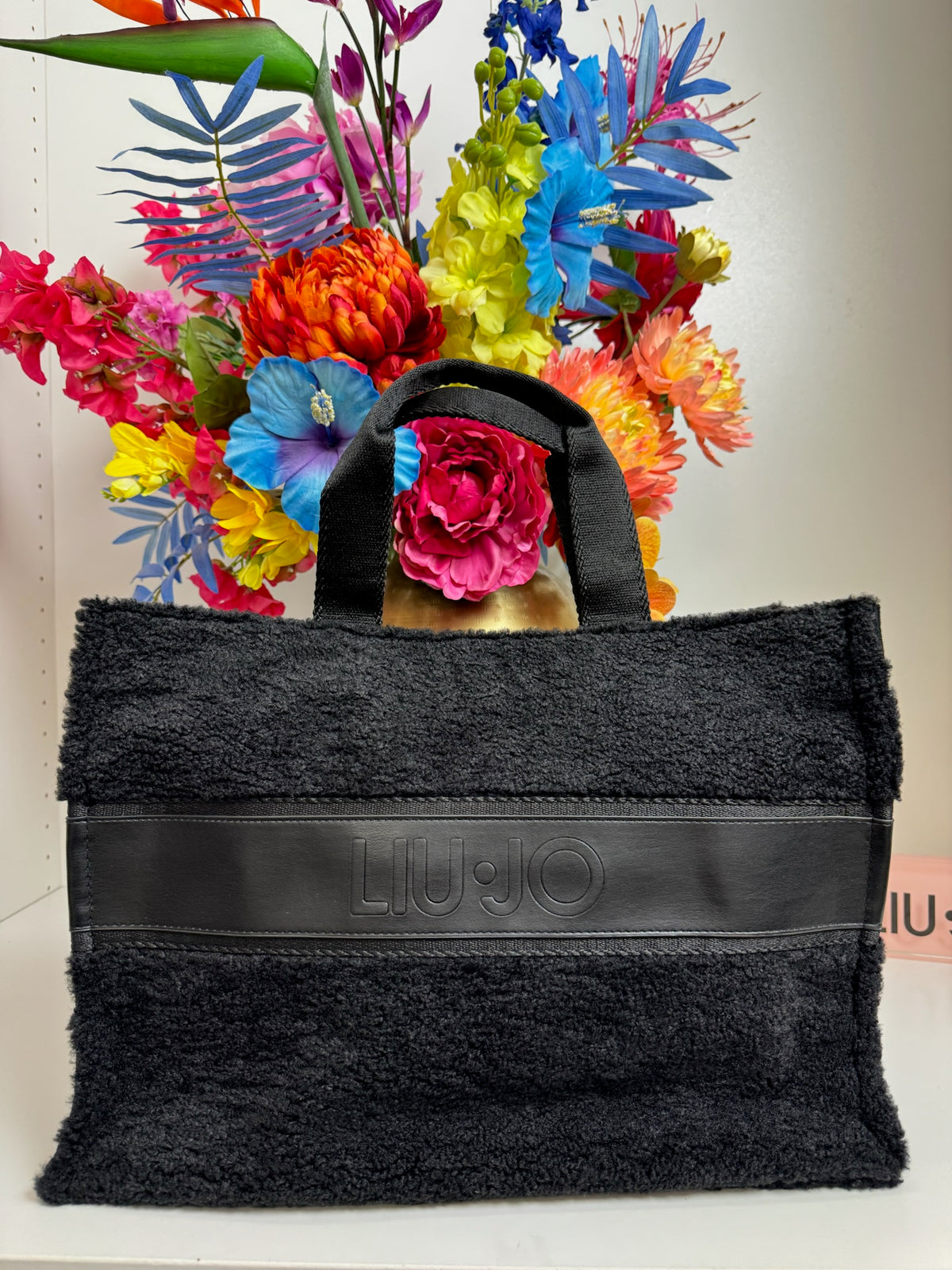 Tote Bag Teddy Big Black Liu Jo 1978