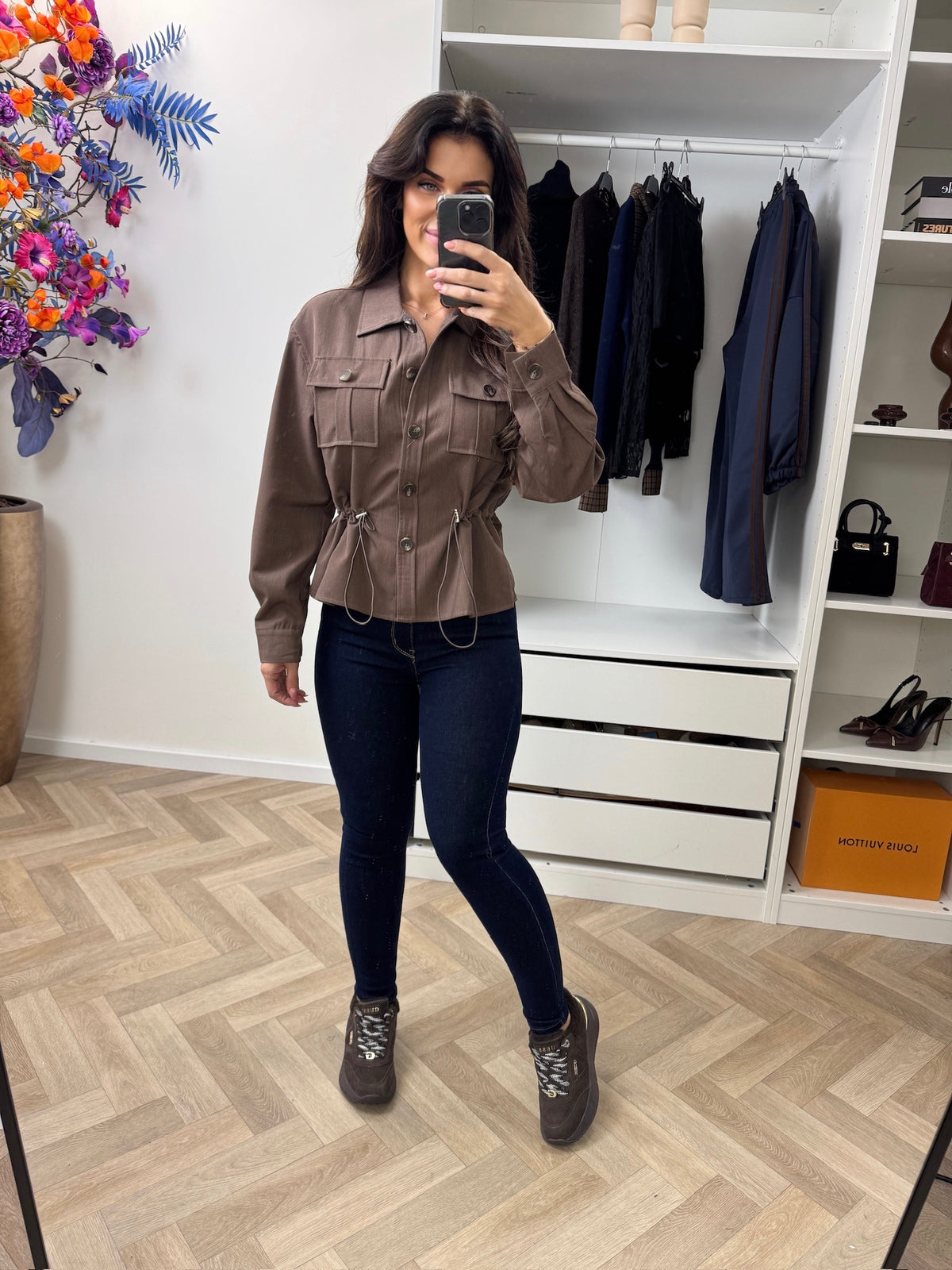 Blouse Mandy Taupe 7092