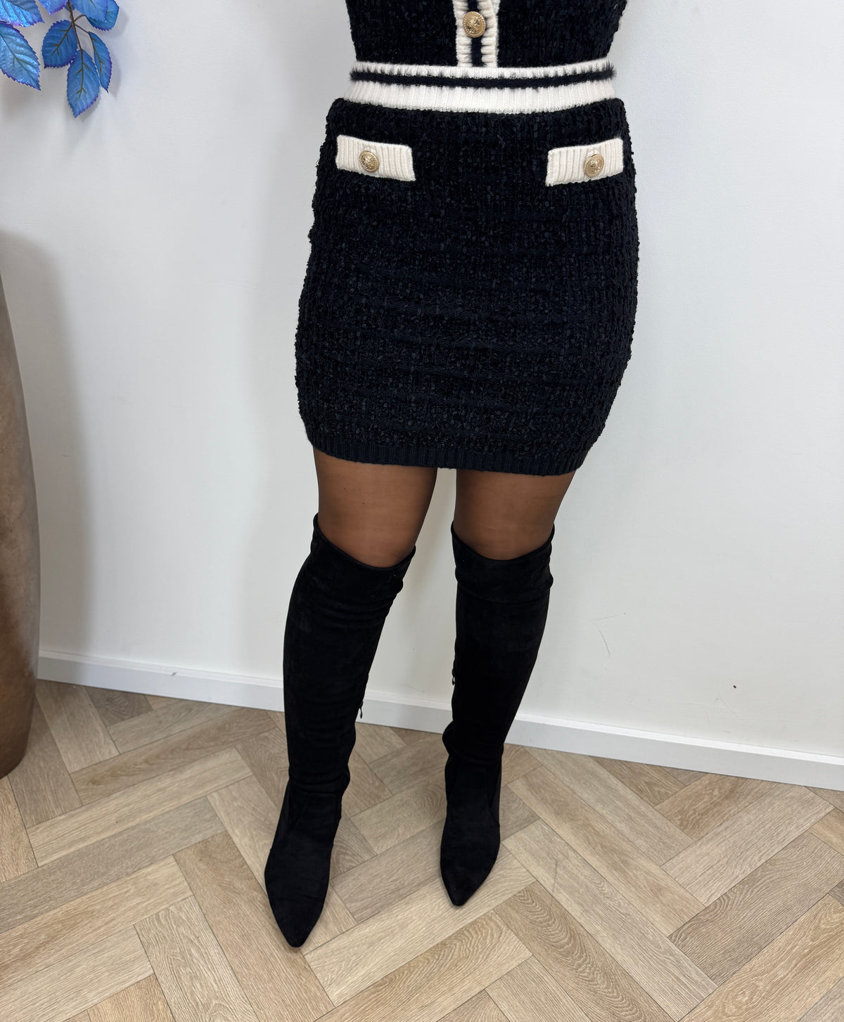 Skirt Aomori Black Guess 1483