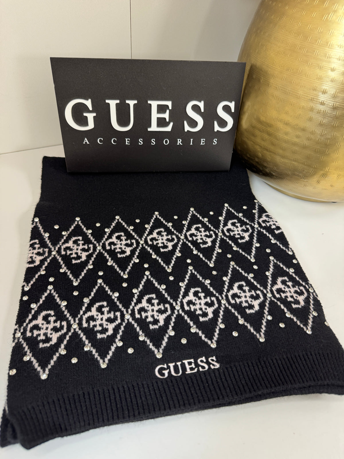 Sjaal Lily 4G Black Guess 1423