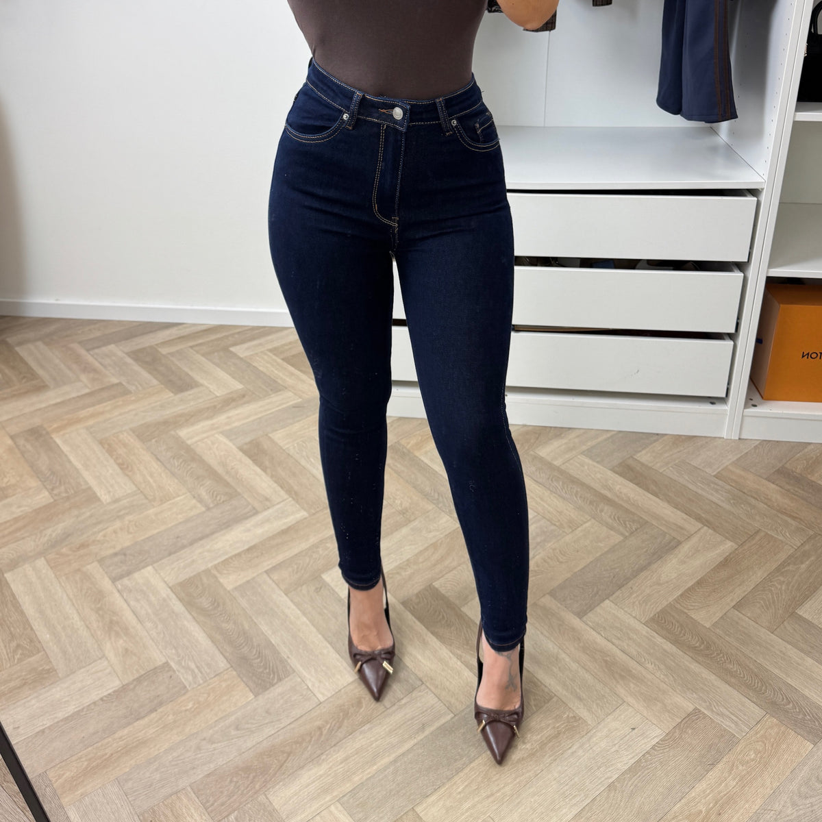 Jeans Extra High Waist VS Miss Dark Blue SHW8431