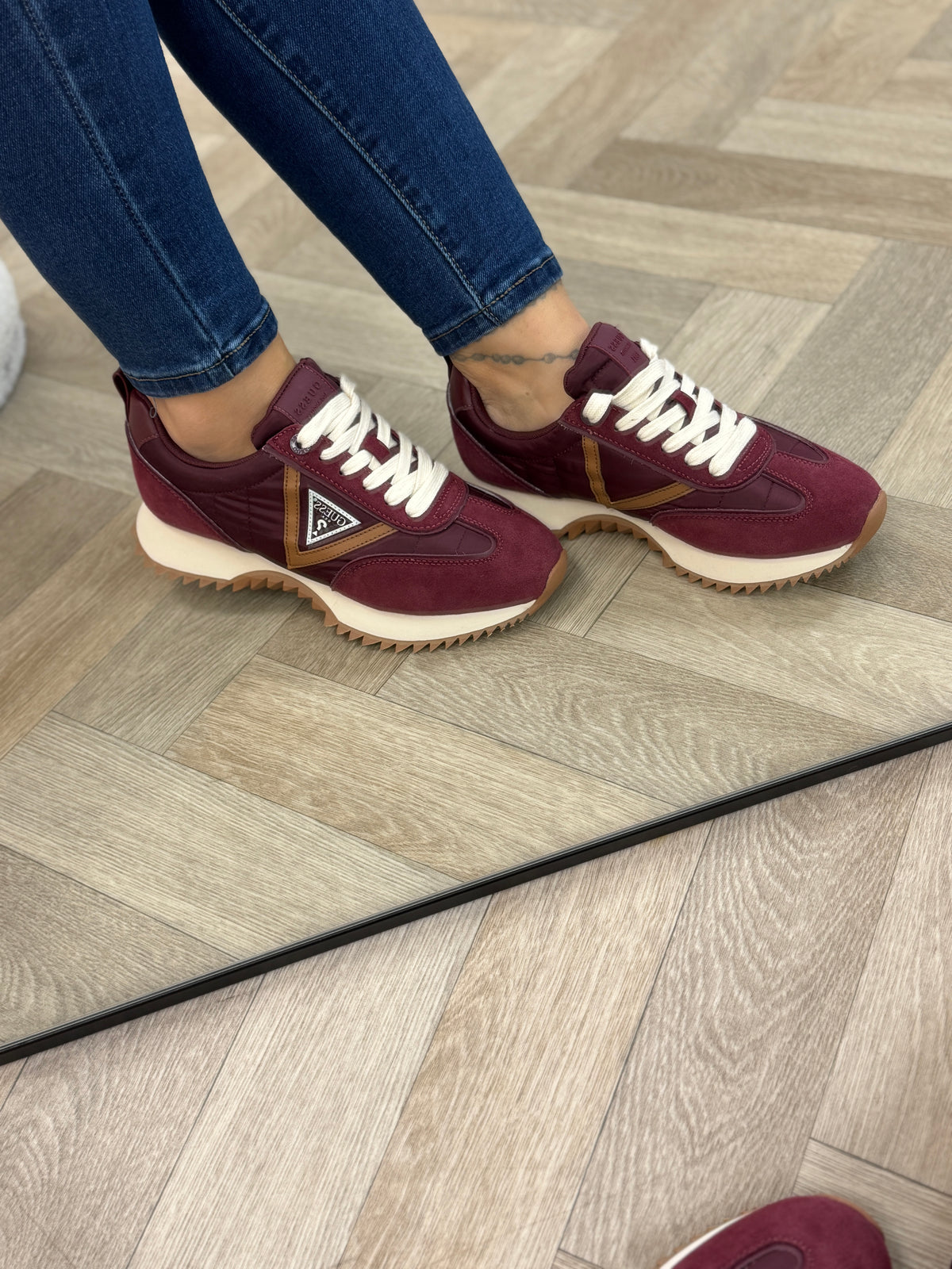 Sneakers Bail2 Wine Guess 1435