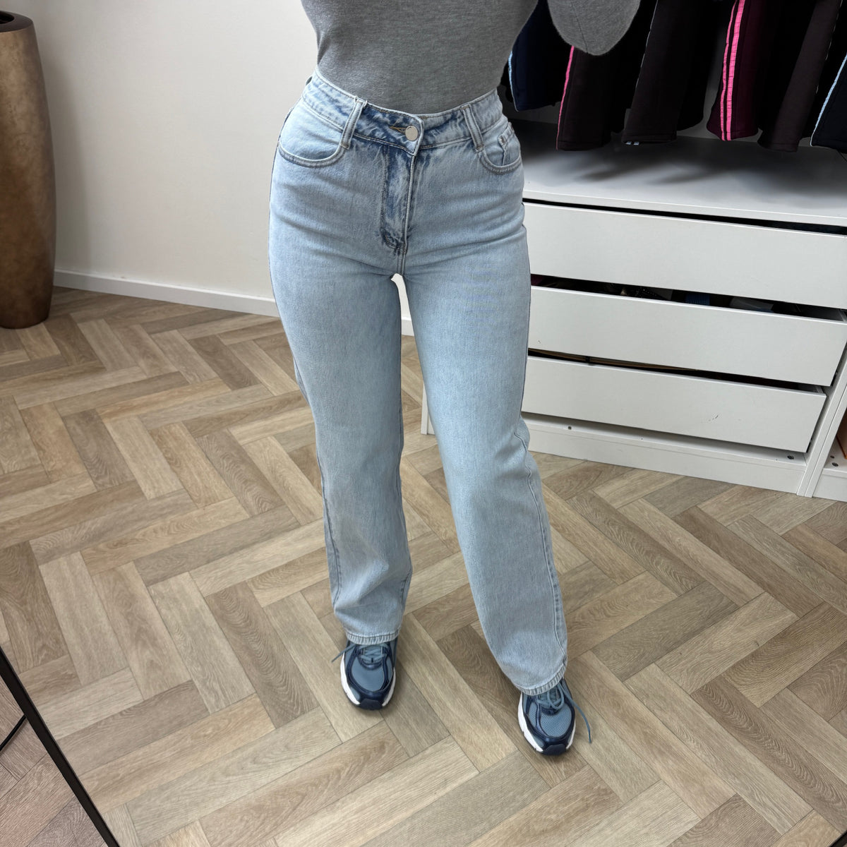 Jeans Straight Light Denim G-smack
