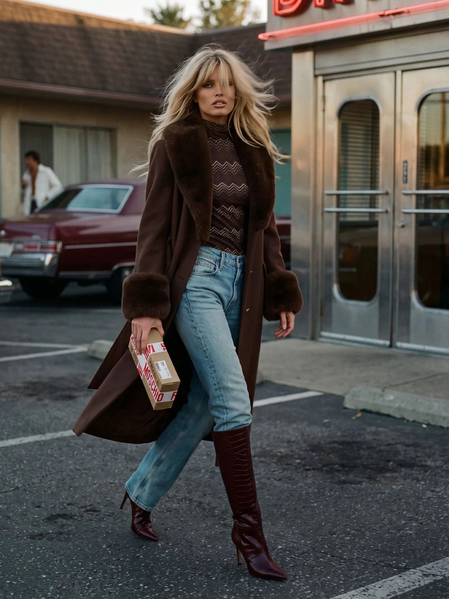 Auria Coat Chocolate Martini Nikkie