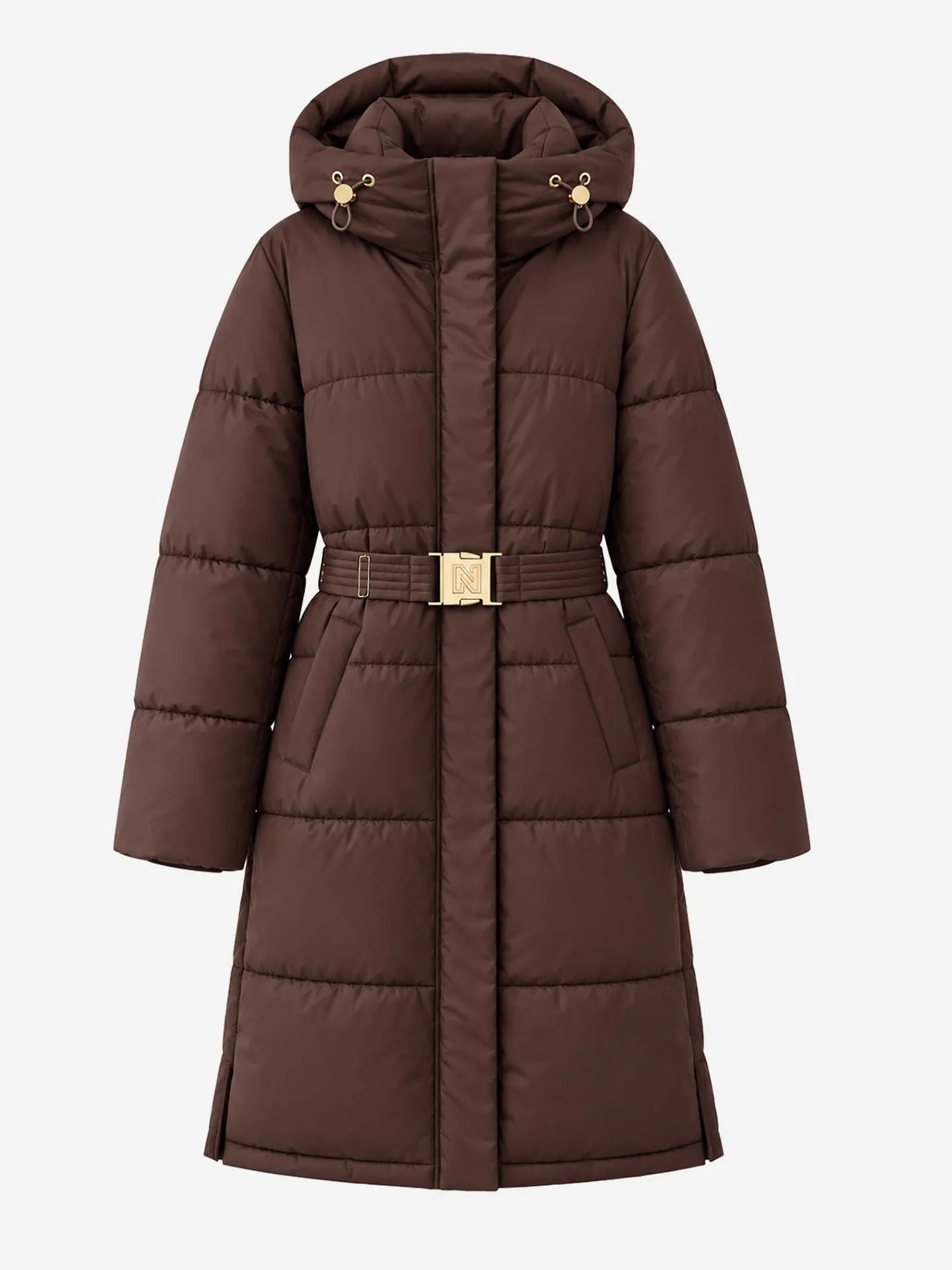 Anara Long Puffer Chocolate Martini Nikkie
