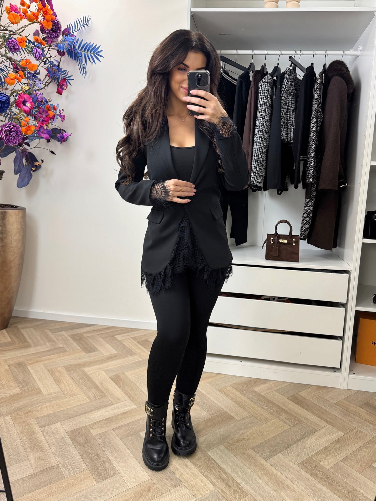Blazer Lace Black