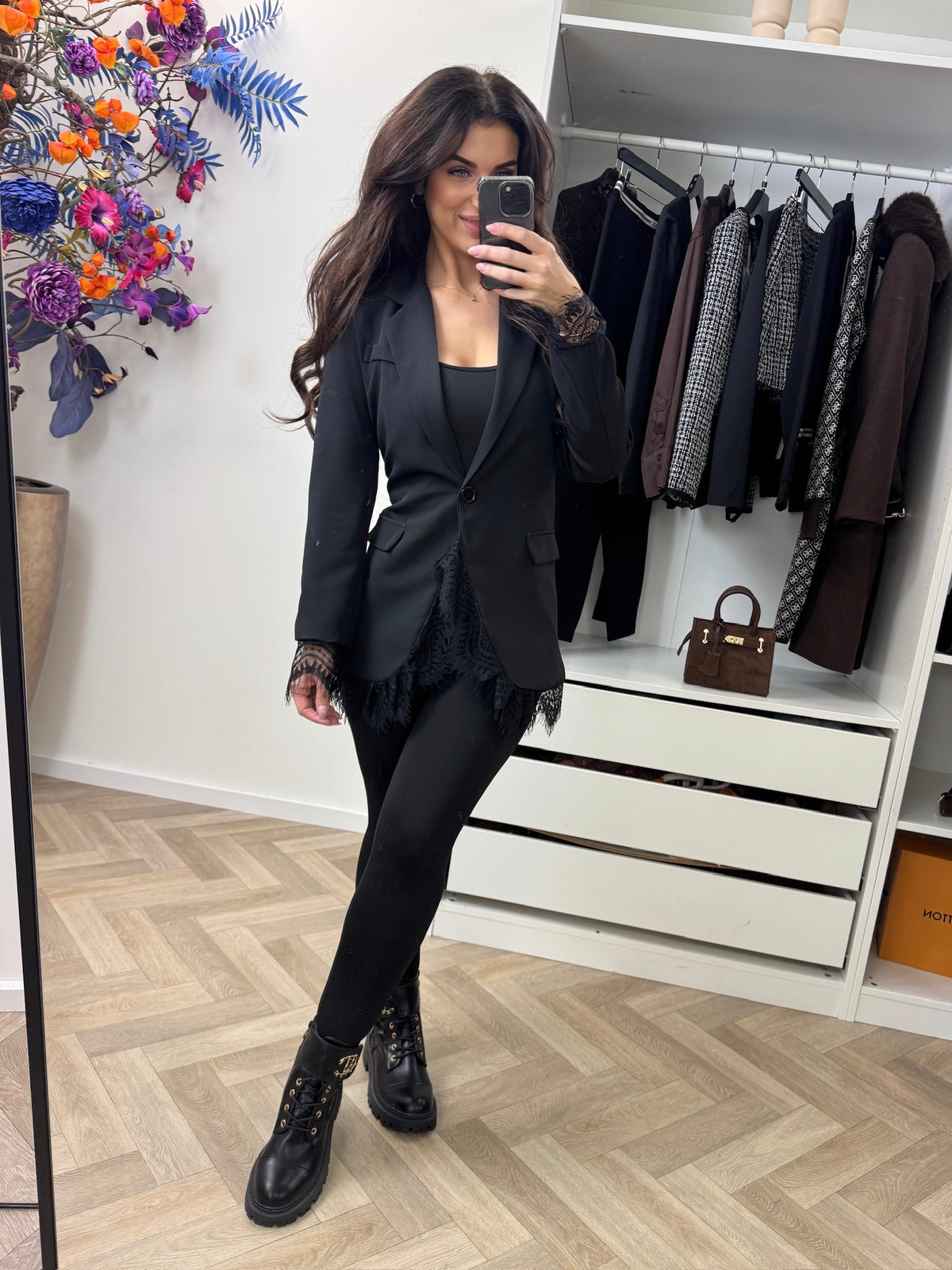 Blazer Lace Black