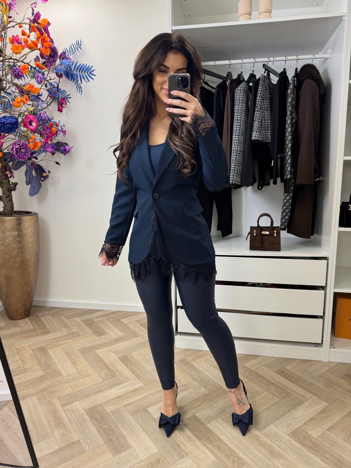 Blazer Lace Navy