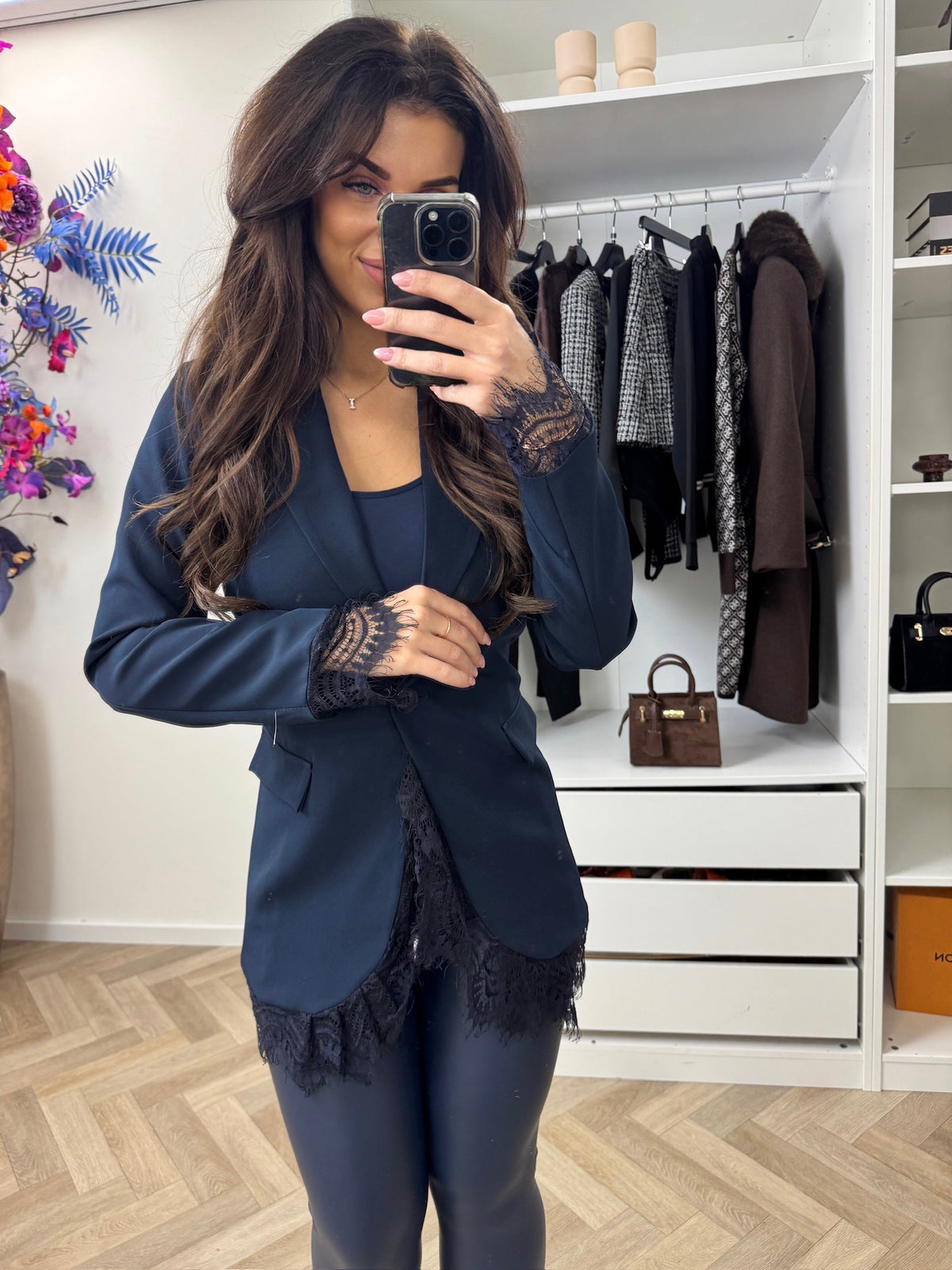 Blazer Lace Navy