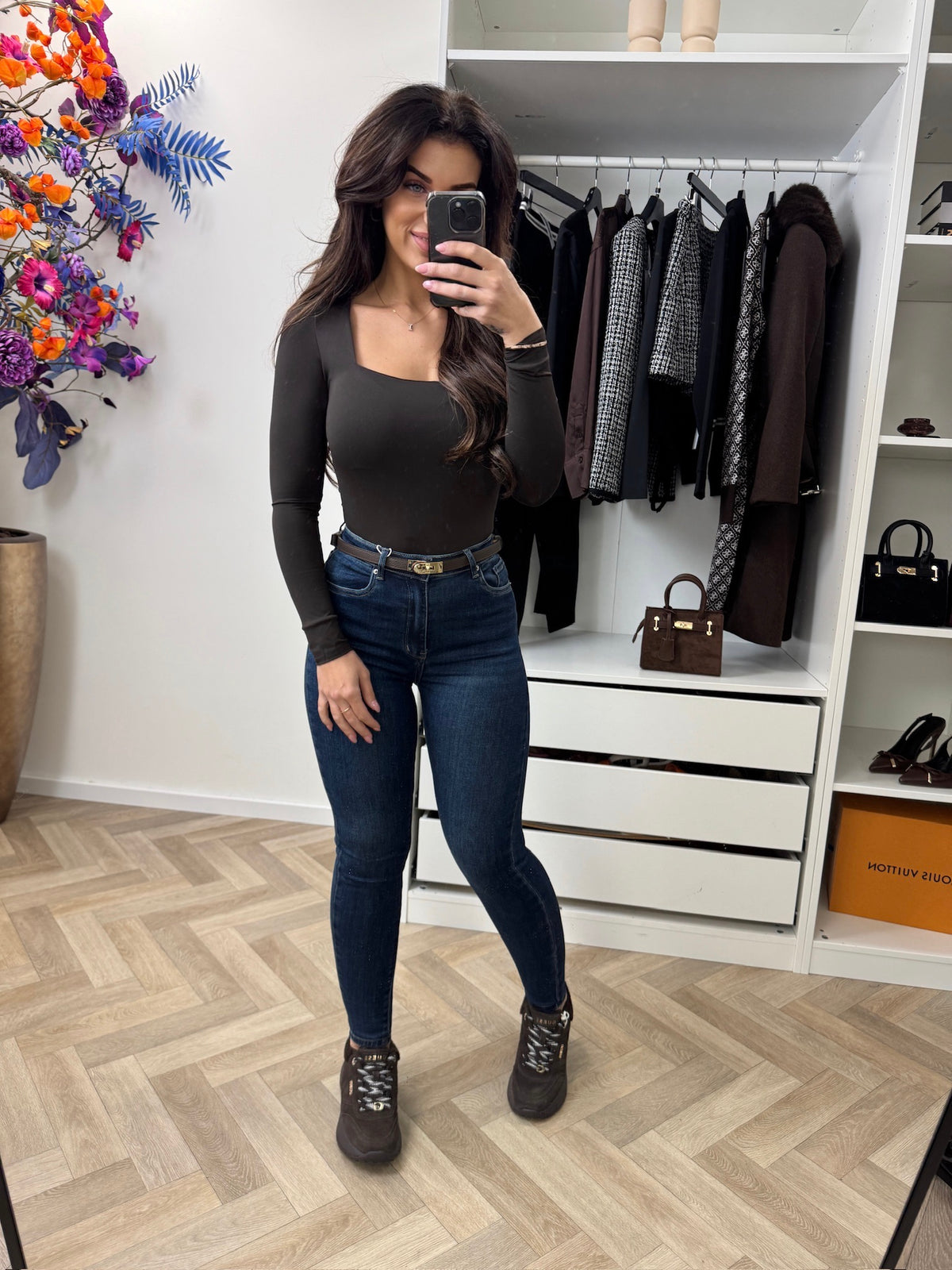 Basic Top Giorgia Choco 23519