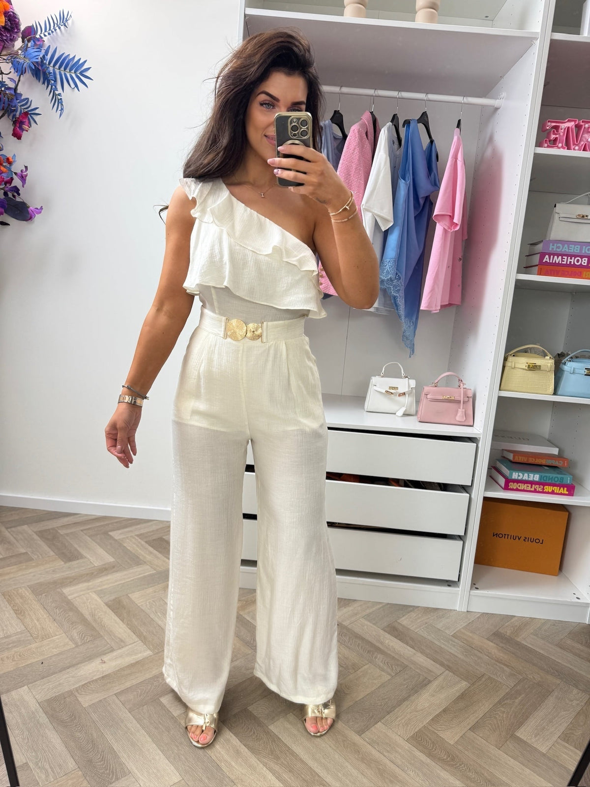 Jumpsuit Stacy 85503 Beige