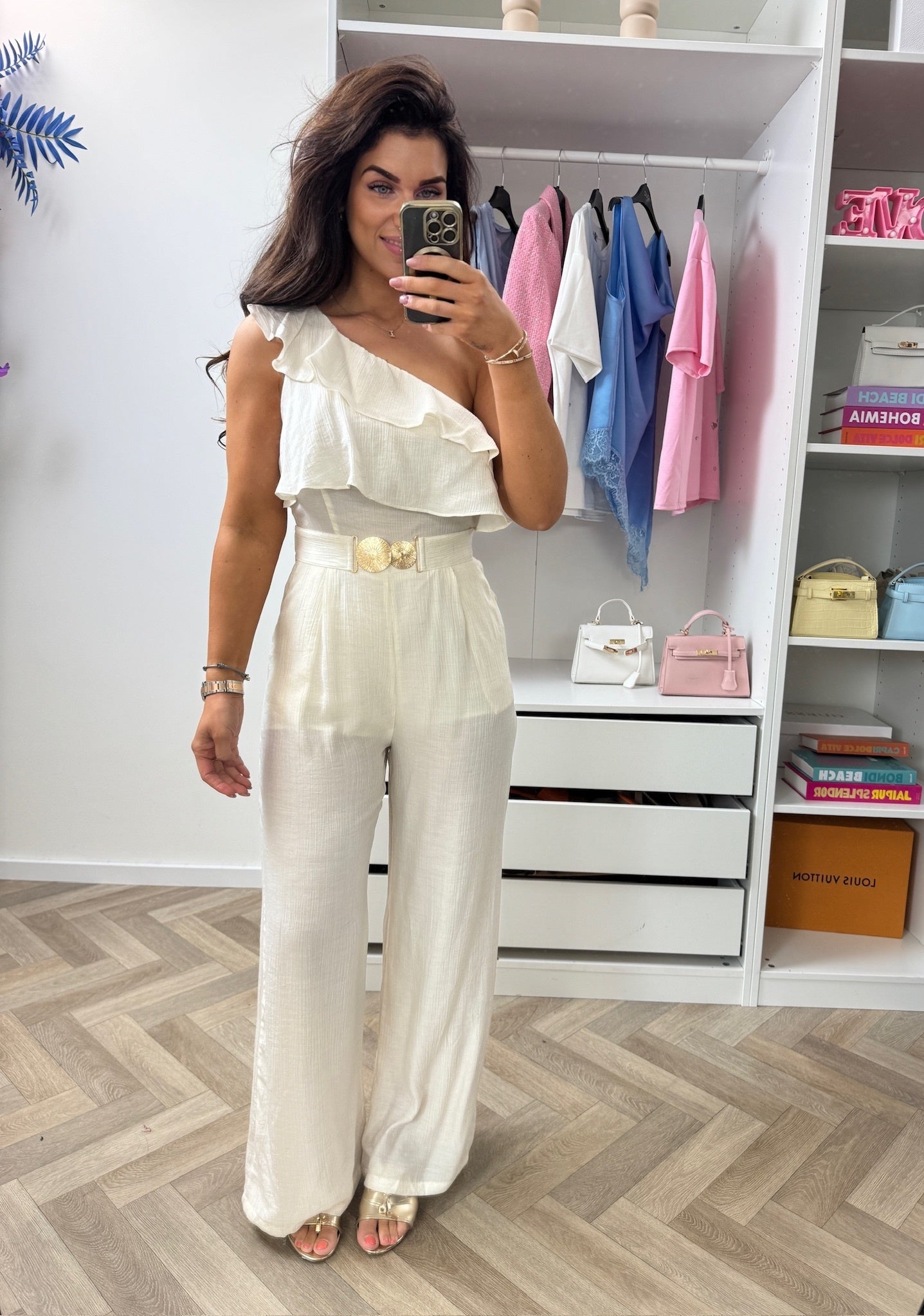 Jumpsuit Stacy 85503 Beige