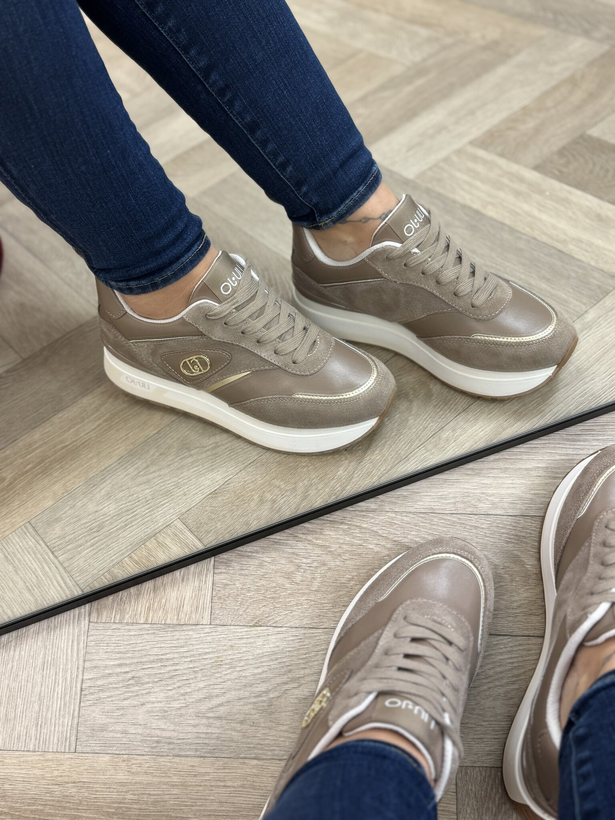 Sneakers Maxi Wonder Taupe Liu Jo 2015