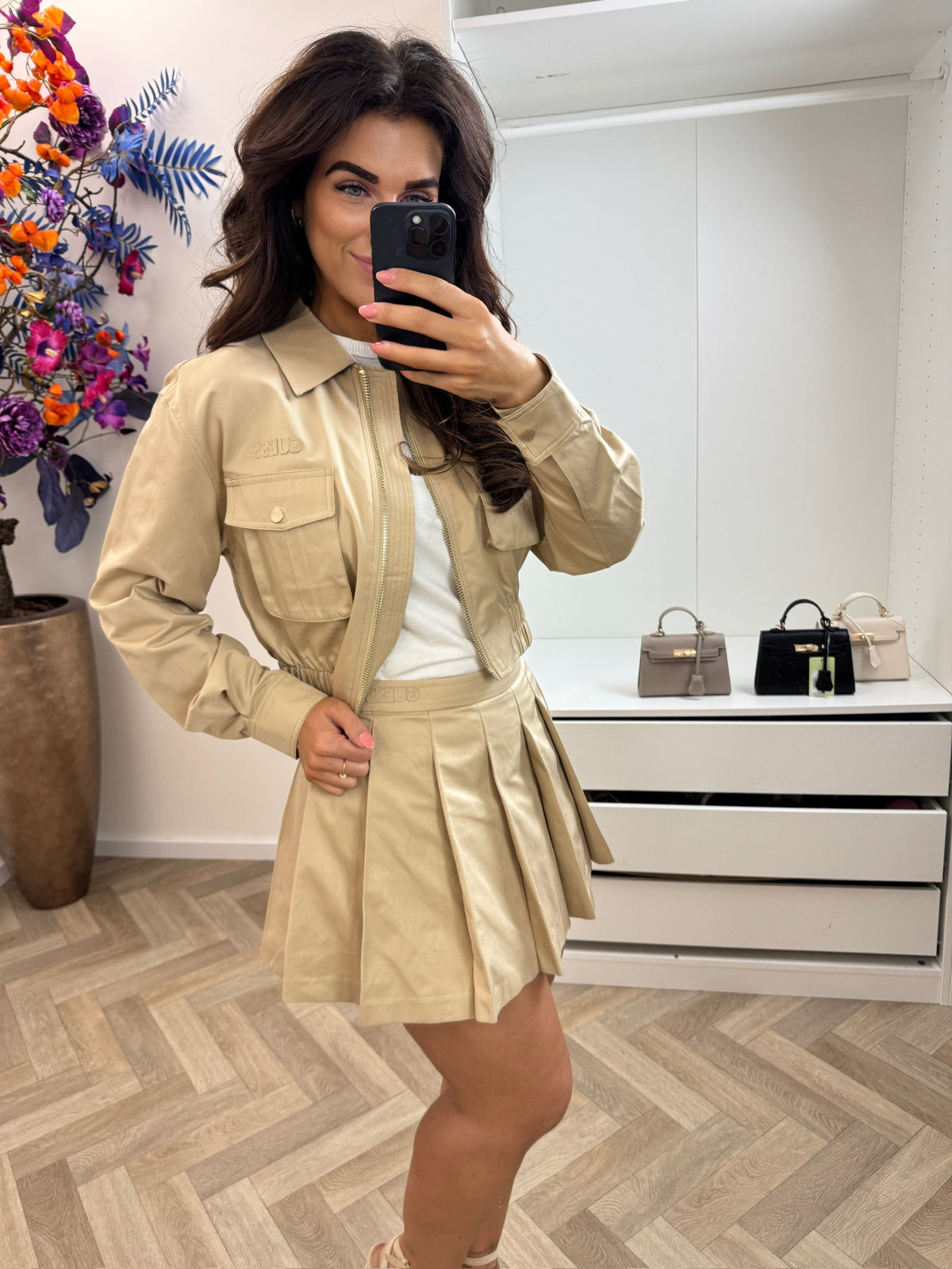 Jacket Juliane Tan Guess 1311