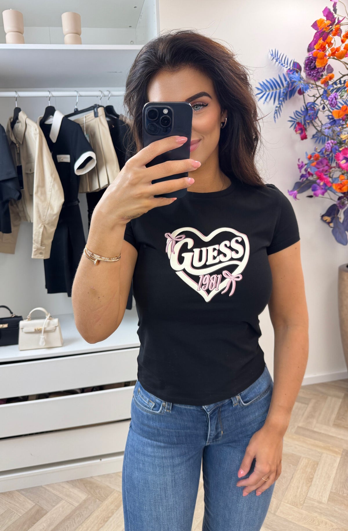 T-shirt Talitha Black Guess 1317