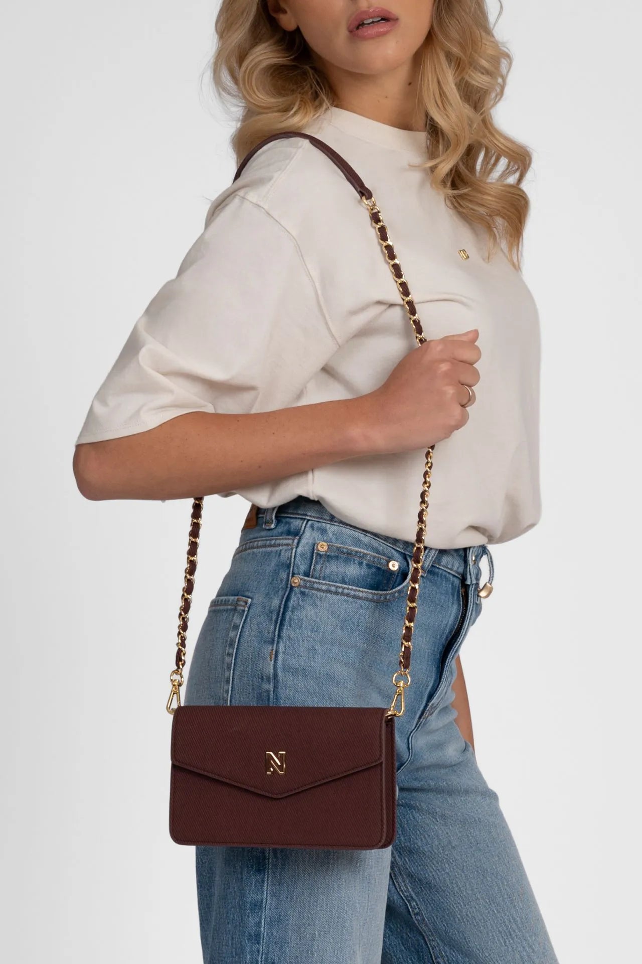 Daxing Canvas Shoulderbag Grape Nikkie