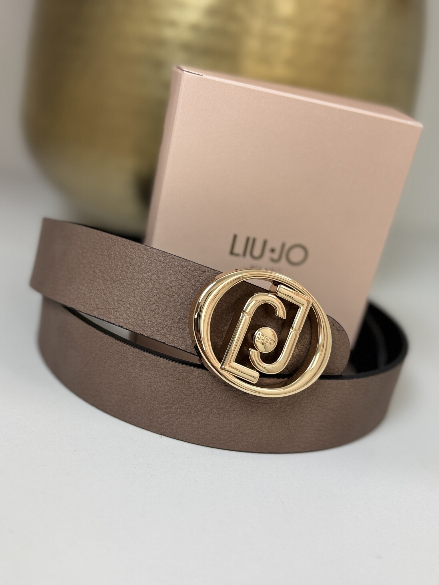 2 In 1 Round Logo Mocha Liu Jo 1991