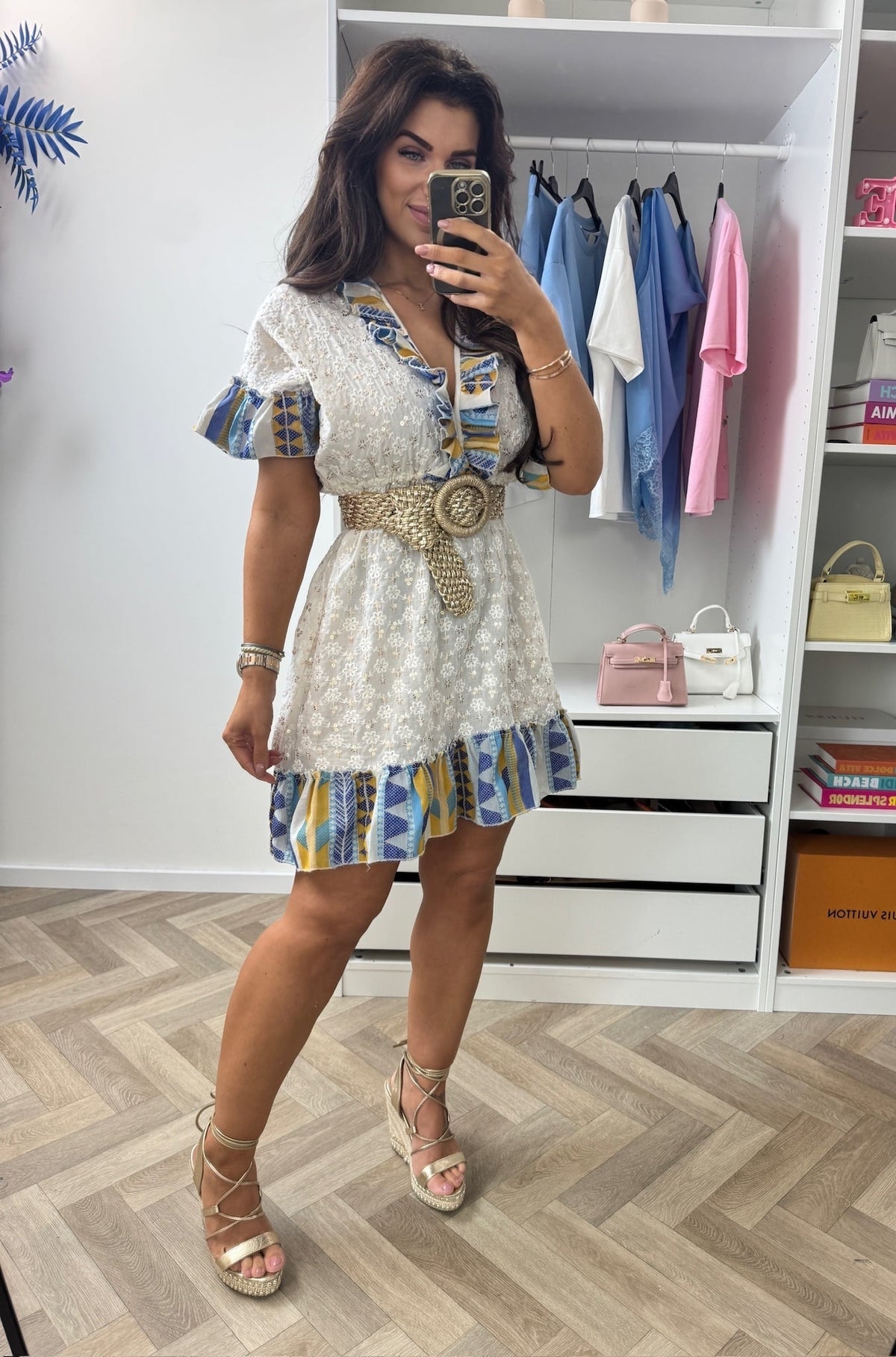 Dress Celina Summer Blue  1099