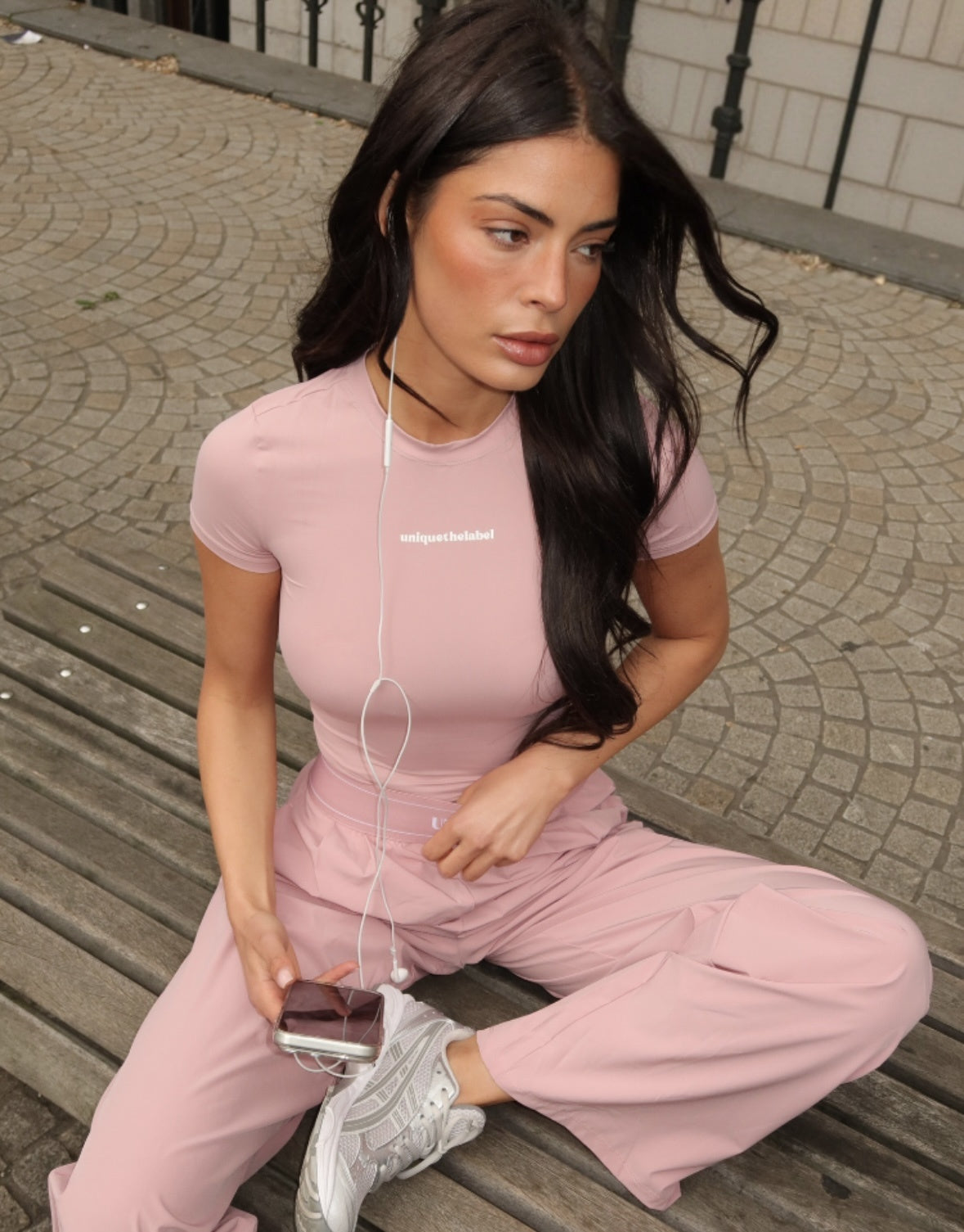 Top Gisella Short Sleeve Vintage Pink