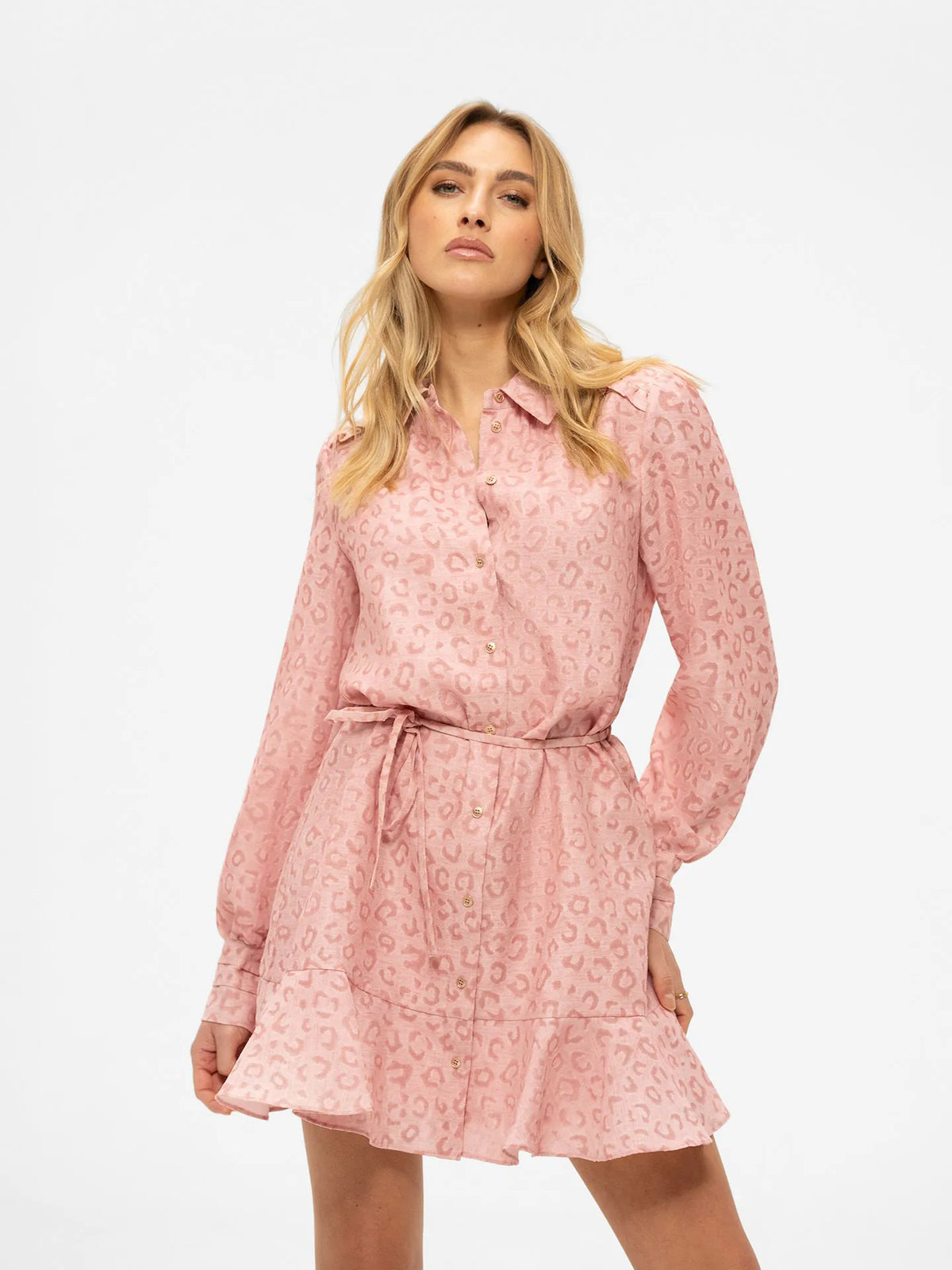 Dress Pragues Leopard Blush Nikkie