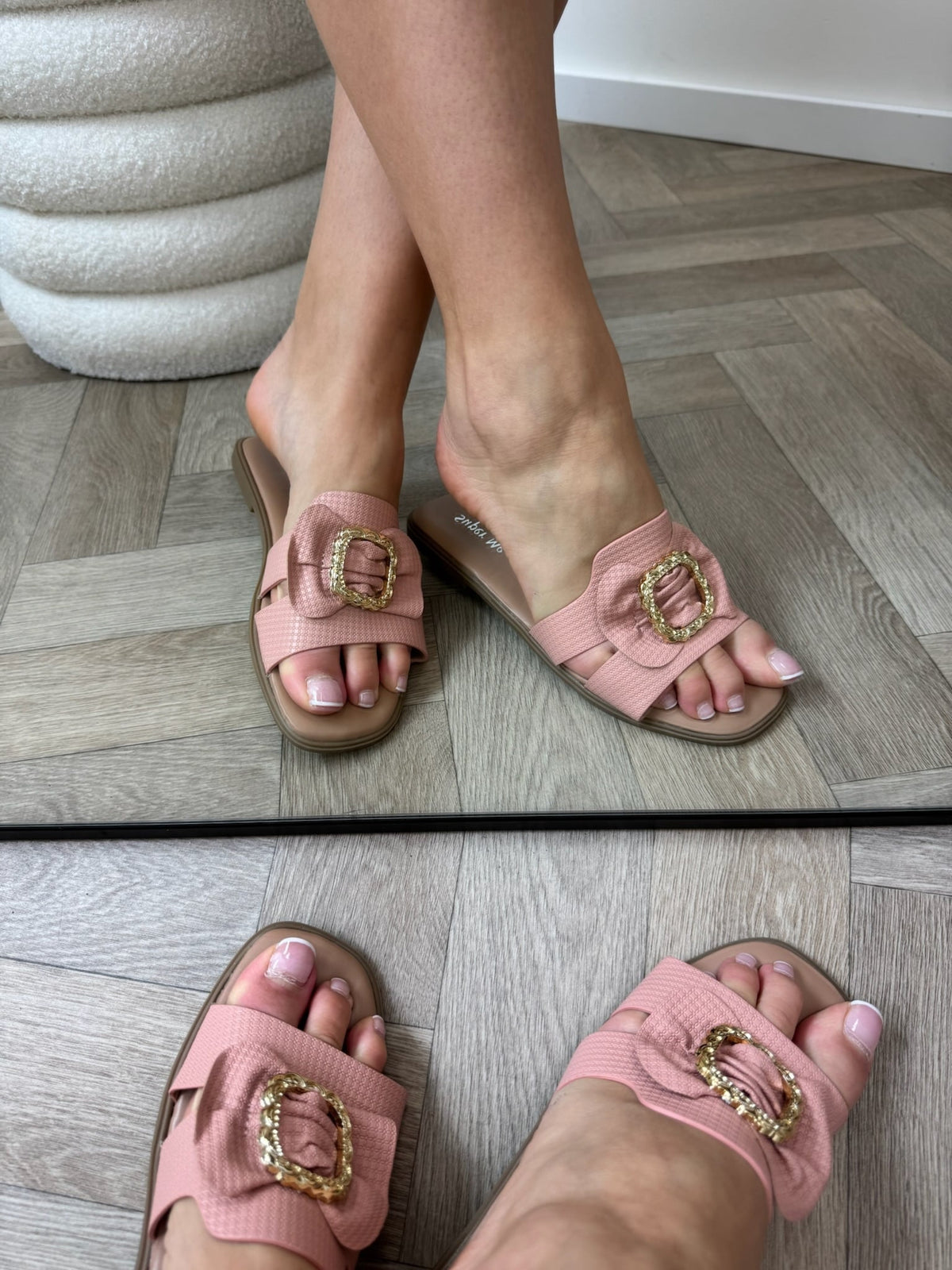 Slippers Celina H008-PL Pink