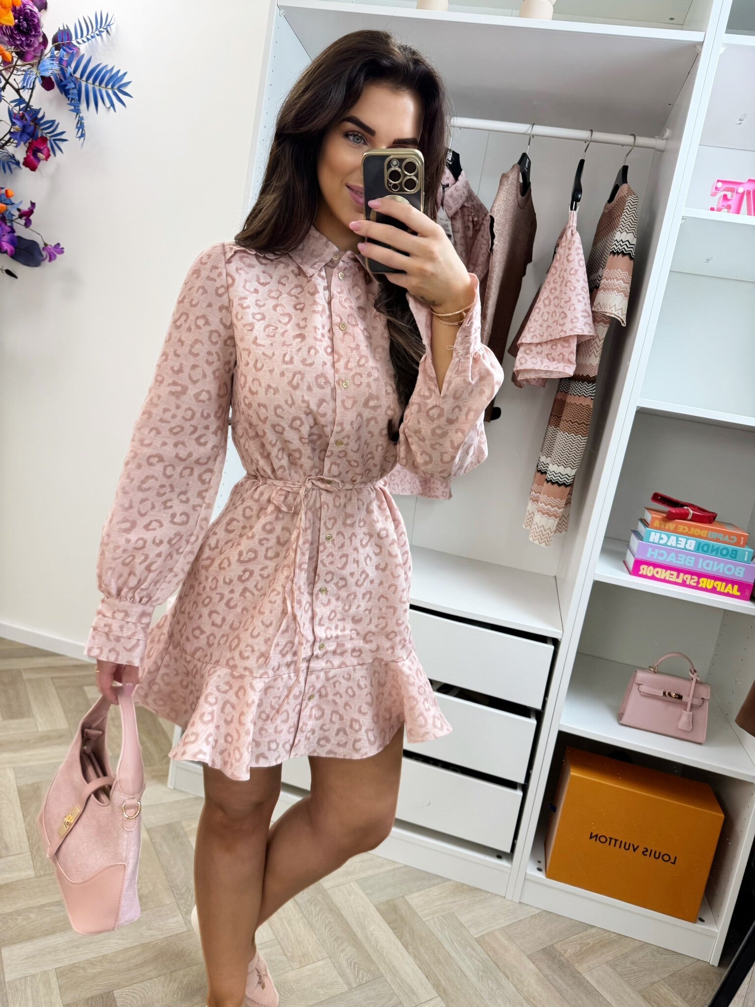 Dress Pragues Leopard Blush Nikkie