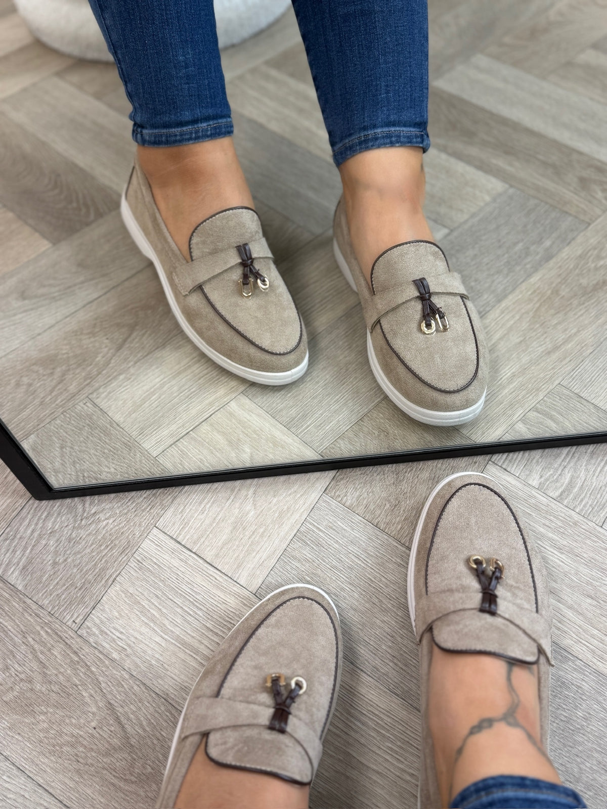 Classic Loafers BS-78 Taupe