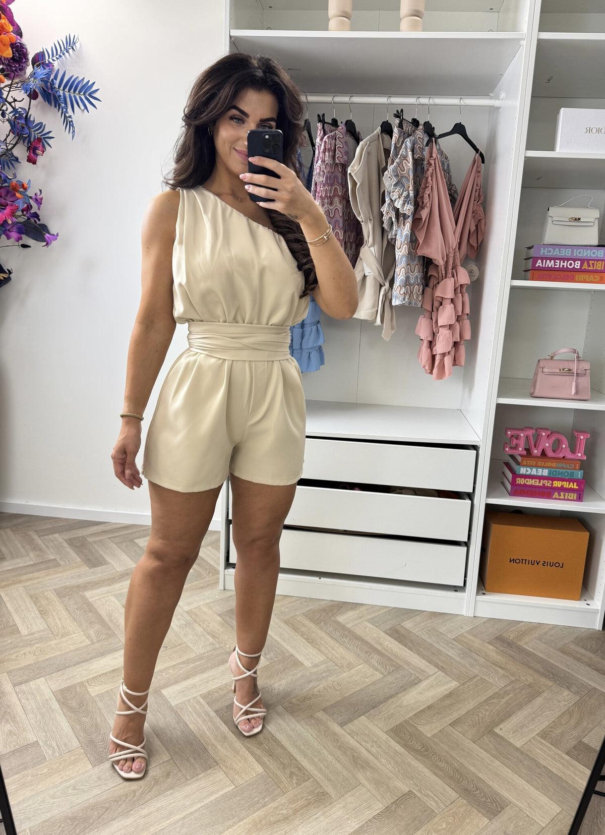 Jumpsuit Tina Beige