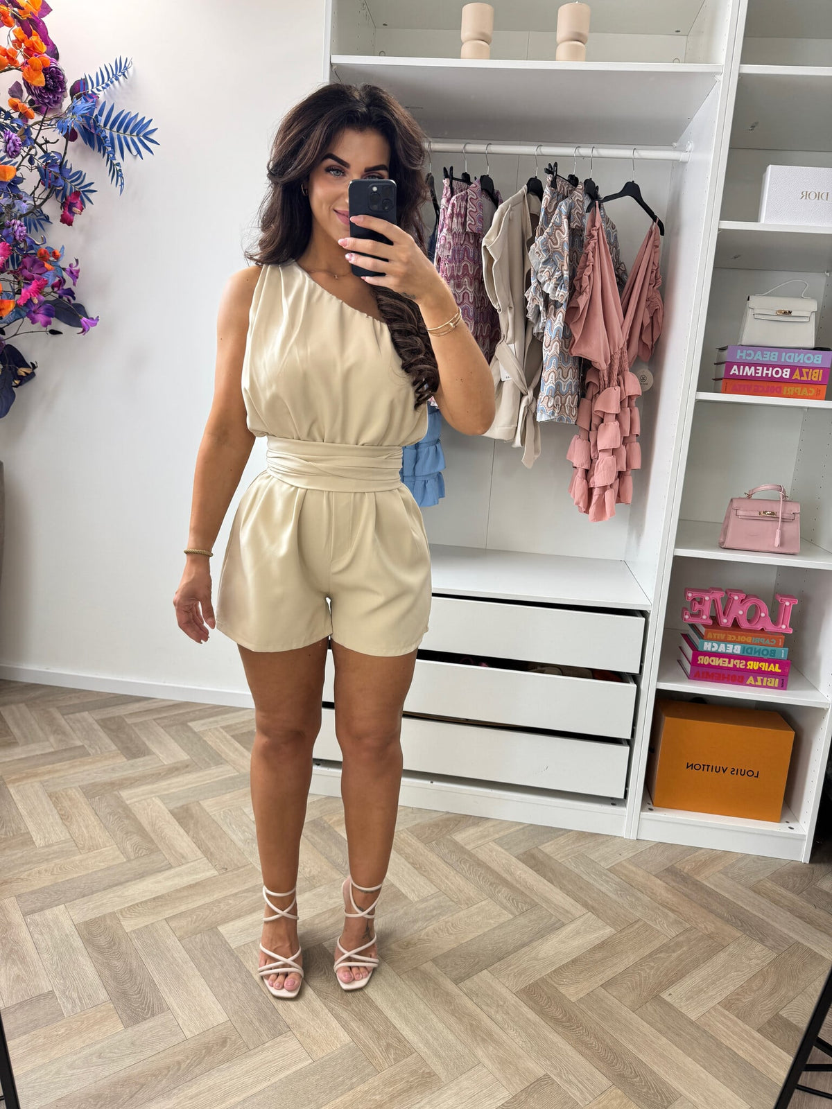 Jumpsuit Tina Beige