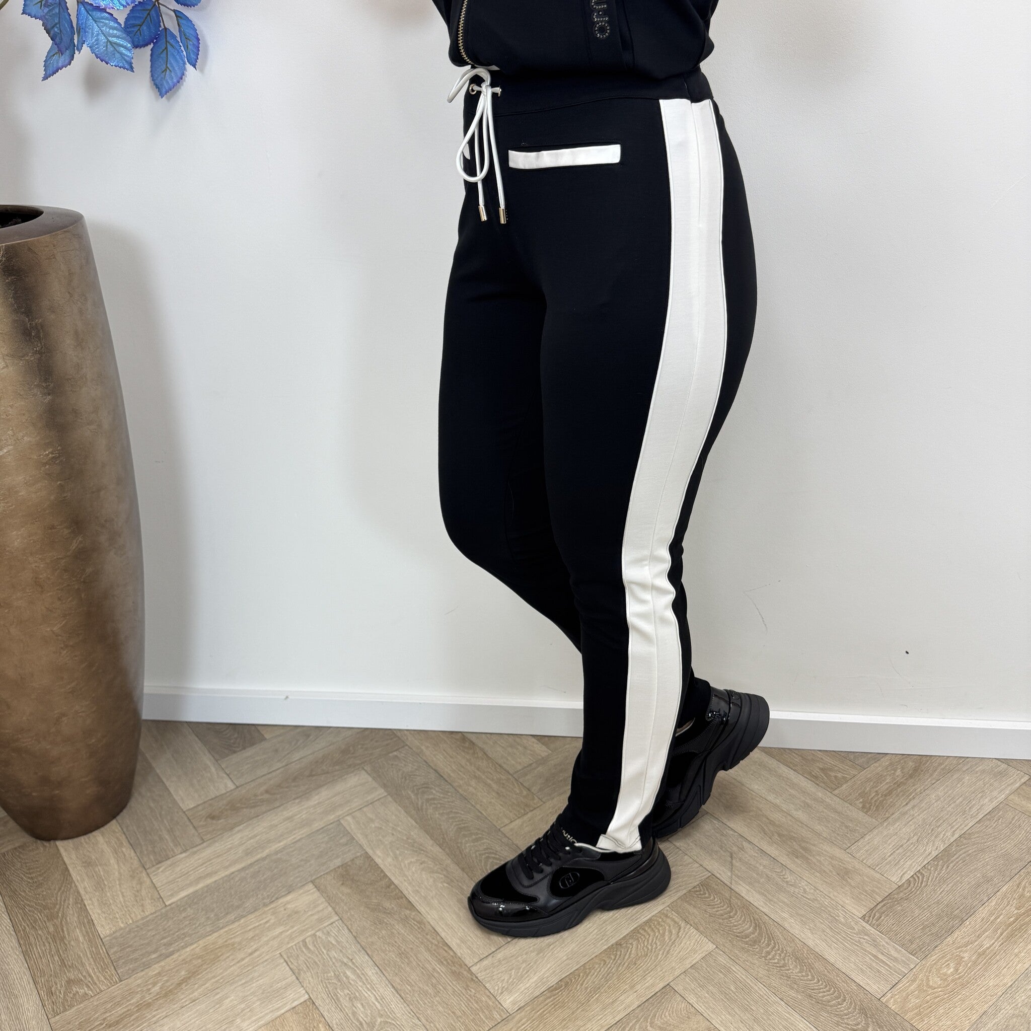 Pants Jersey Lungo Black Liu Jo 1986