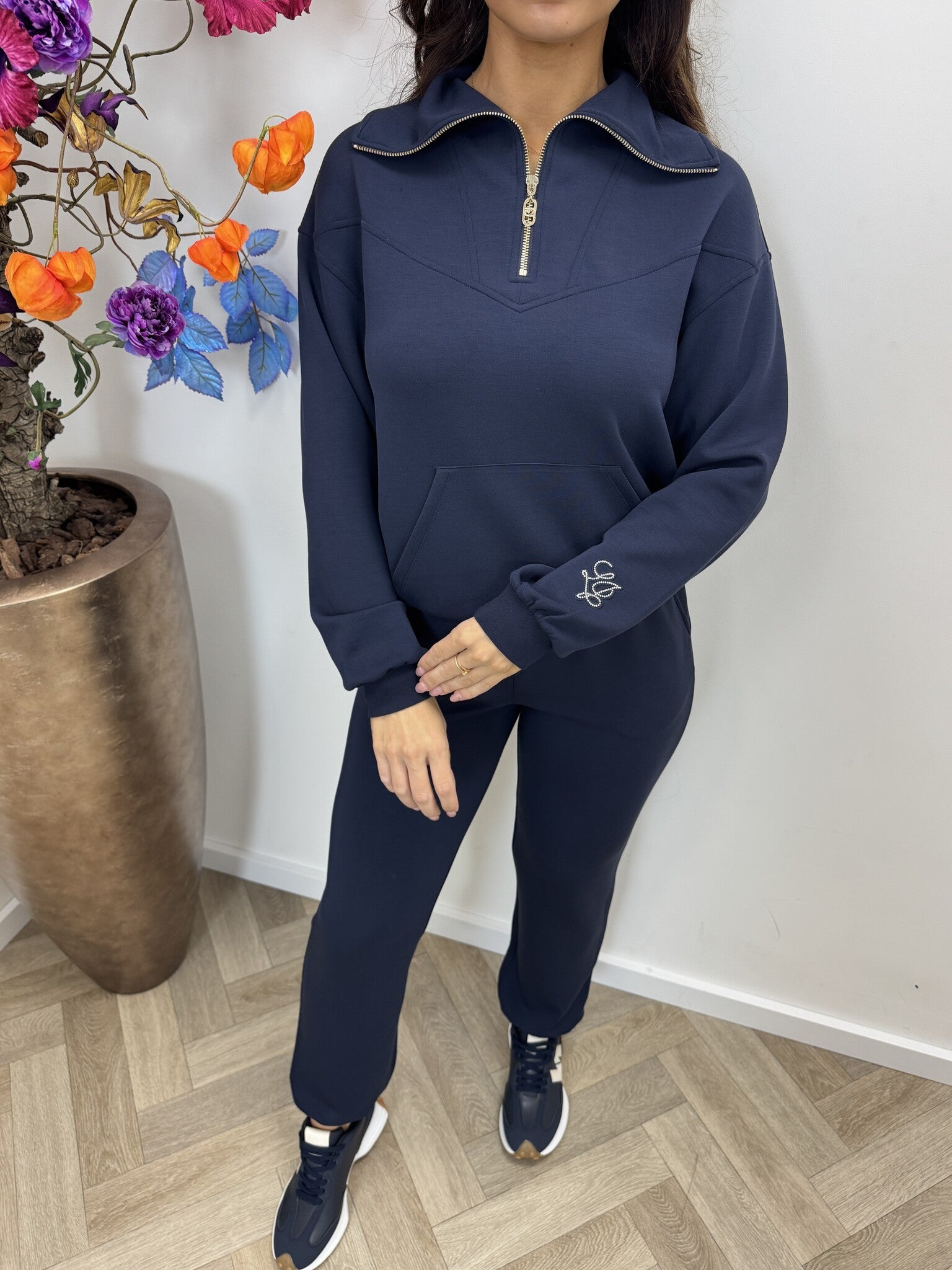 2 Delig joggingspak Jersey Navy Liu jo 1959