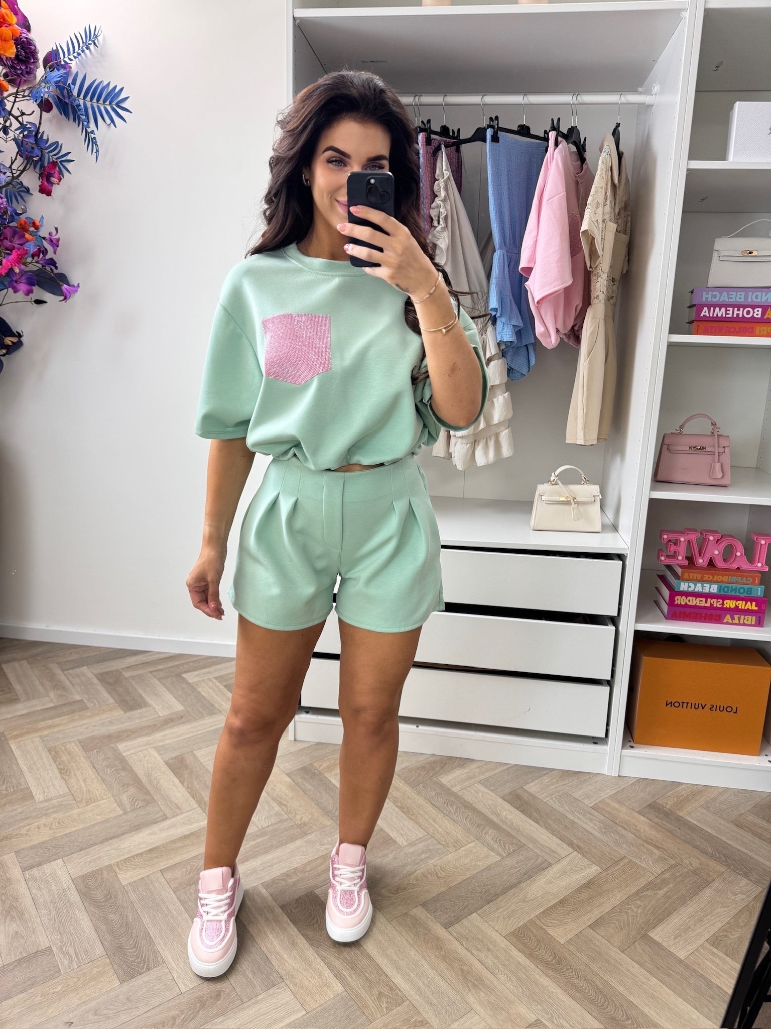 2 Delige set Donna Diamonds Mint