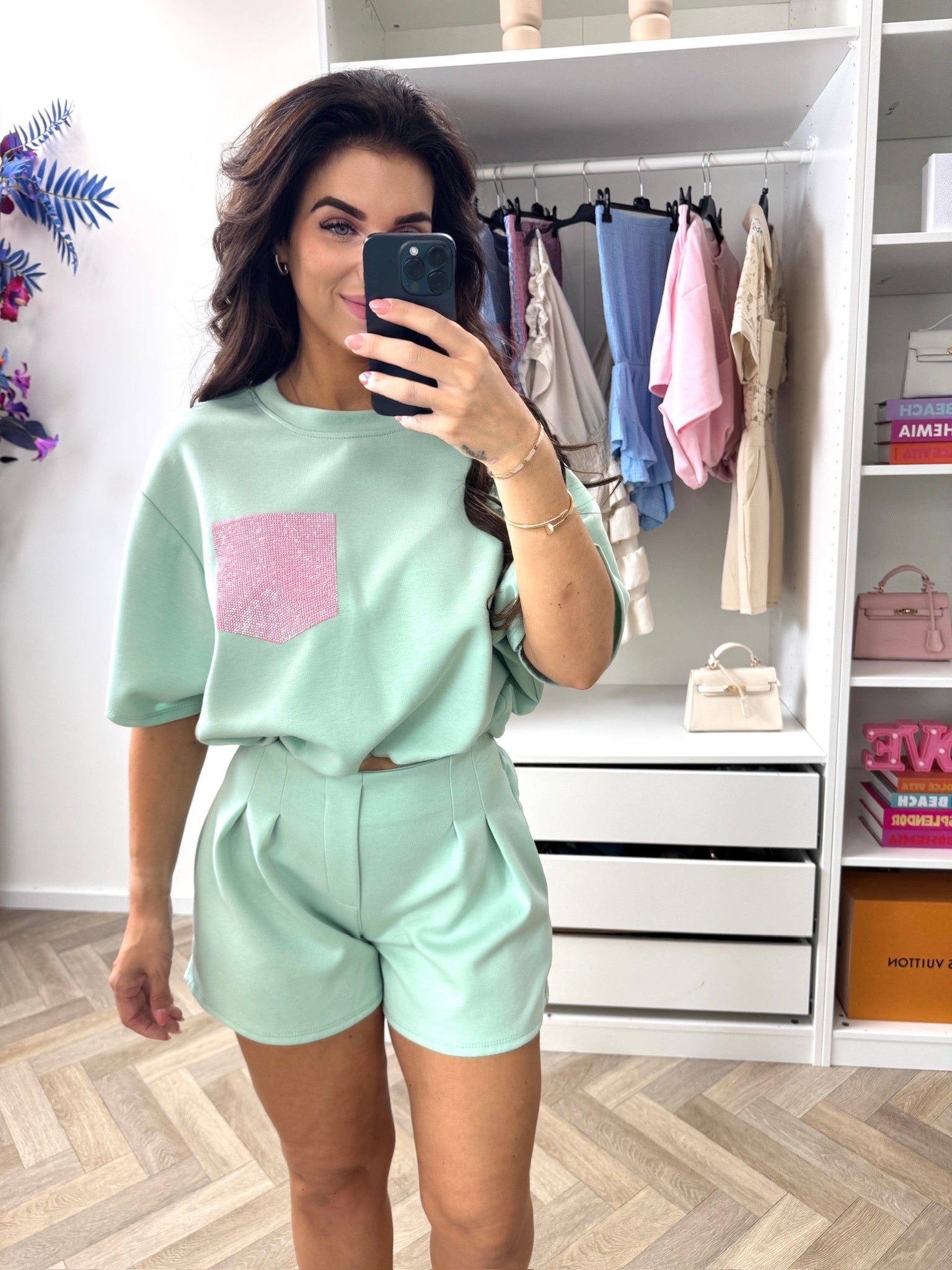 2 Delige set Donna Diamonds Mint