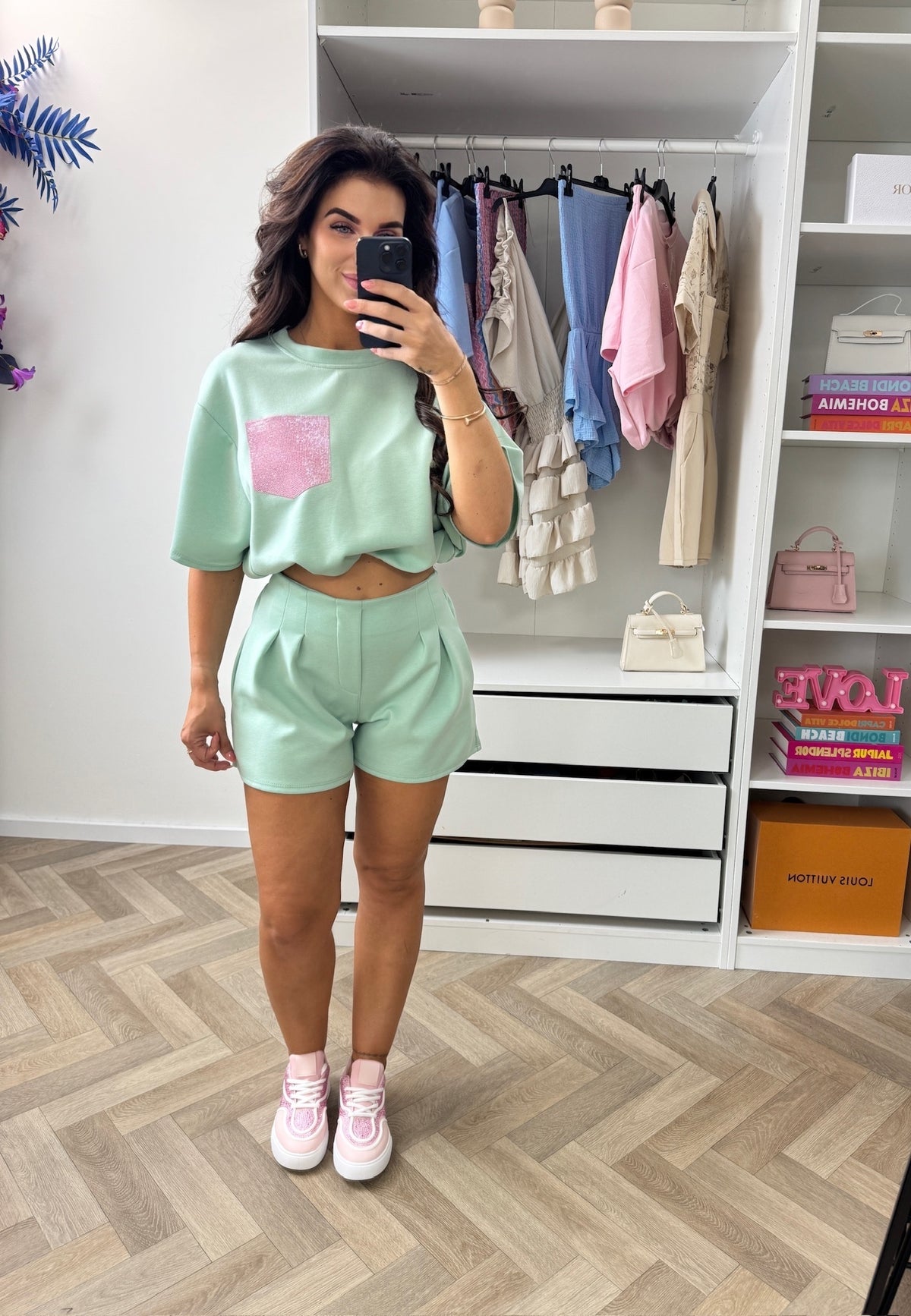 2 Delige set Donna Diamonds Mint