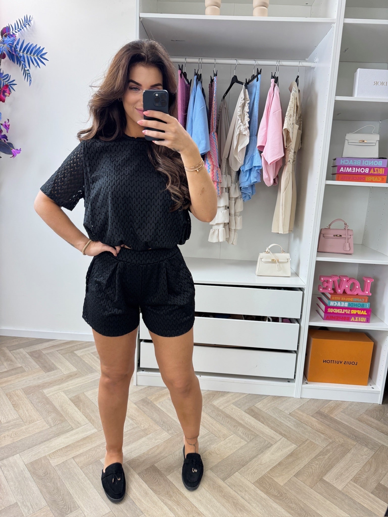 2 Delige Set Mandy Black