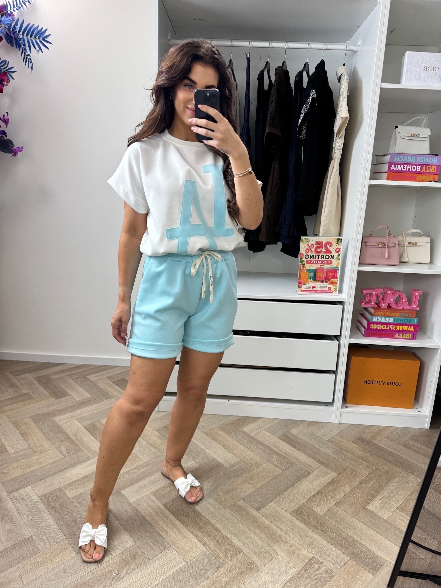 Oversized Set LA Blue