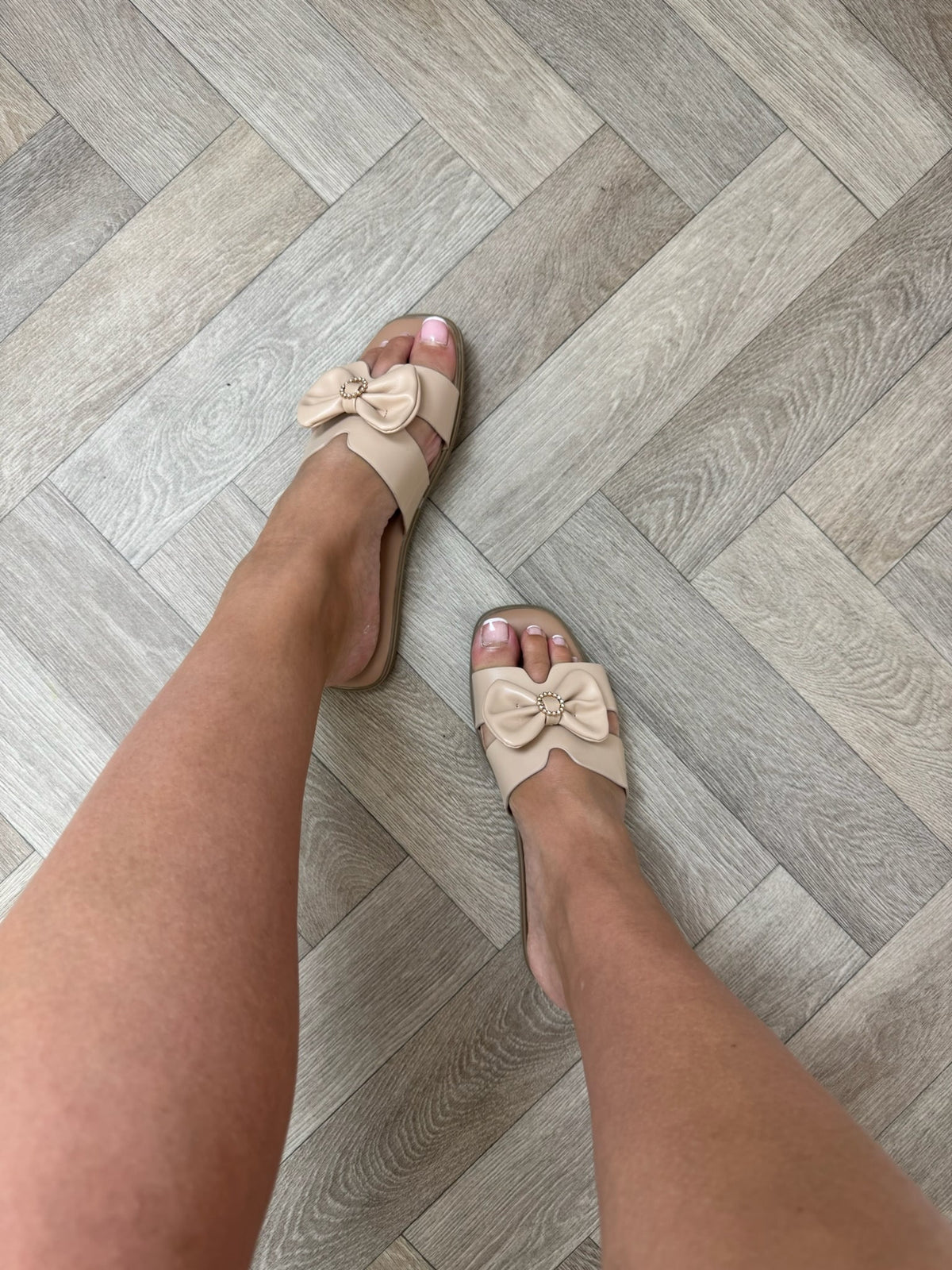 Slippers Noé Strik Beige