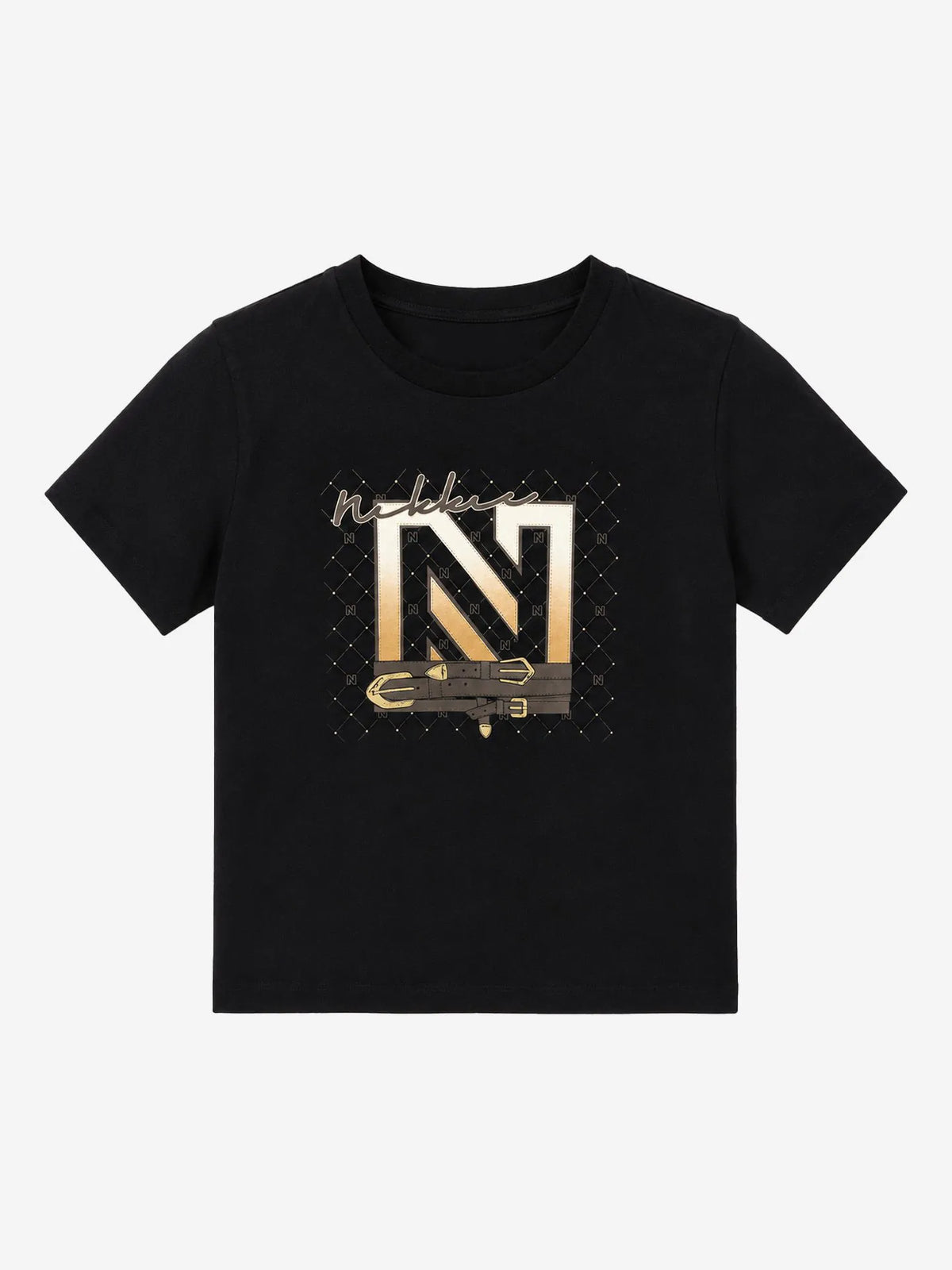 N Chains T-shirt Black Nikkie